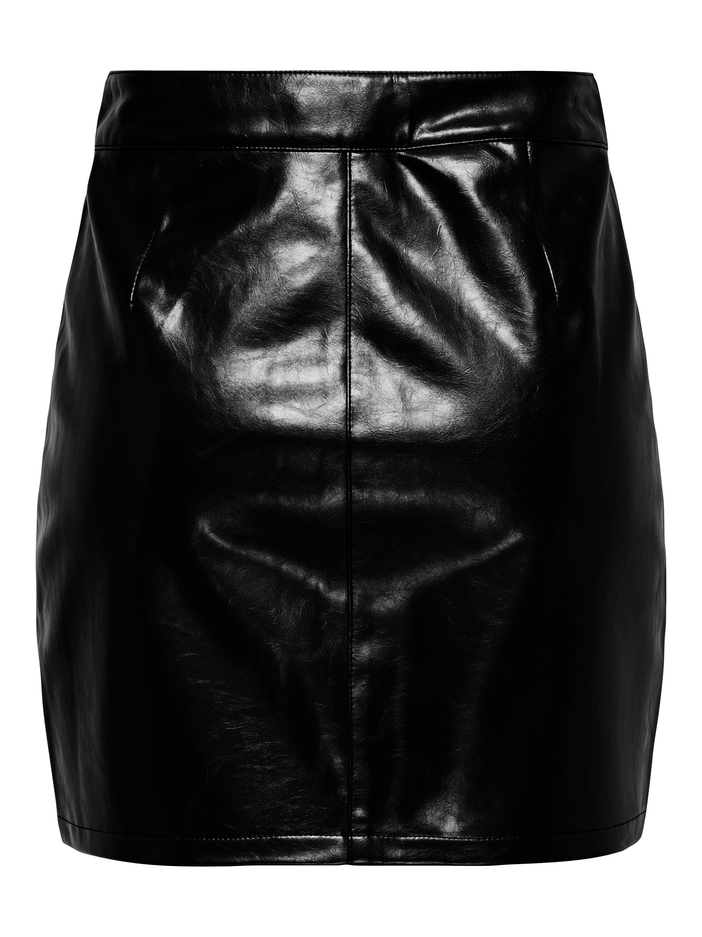 ONLY Lederimitatrock »ONLKAMILLA PATENT SKIRT CC OTW«