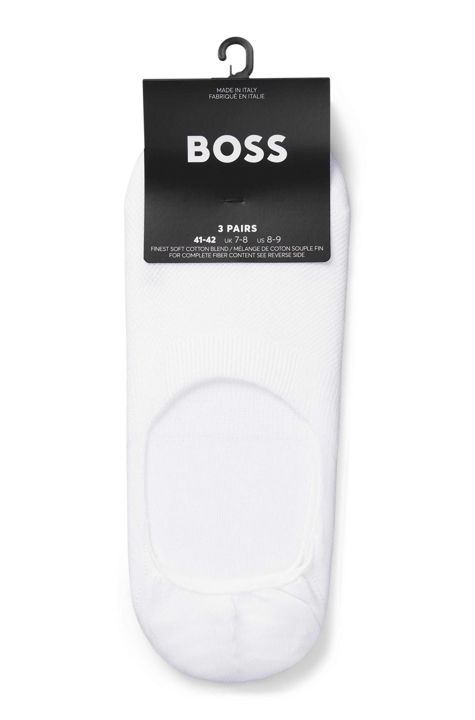 BOSS Füsslinge »3P SL Uni CC«, (3 Paar), unsichtbar im Schuh