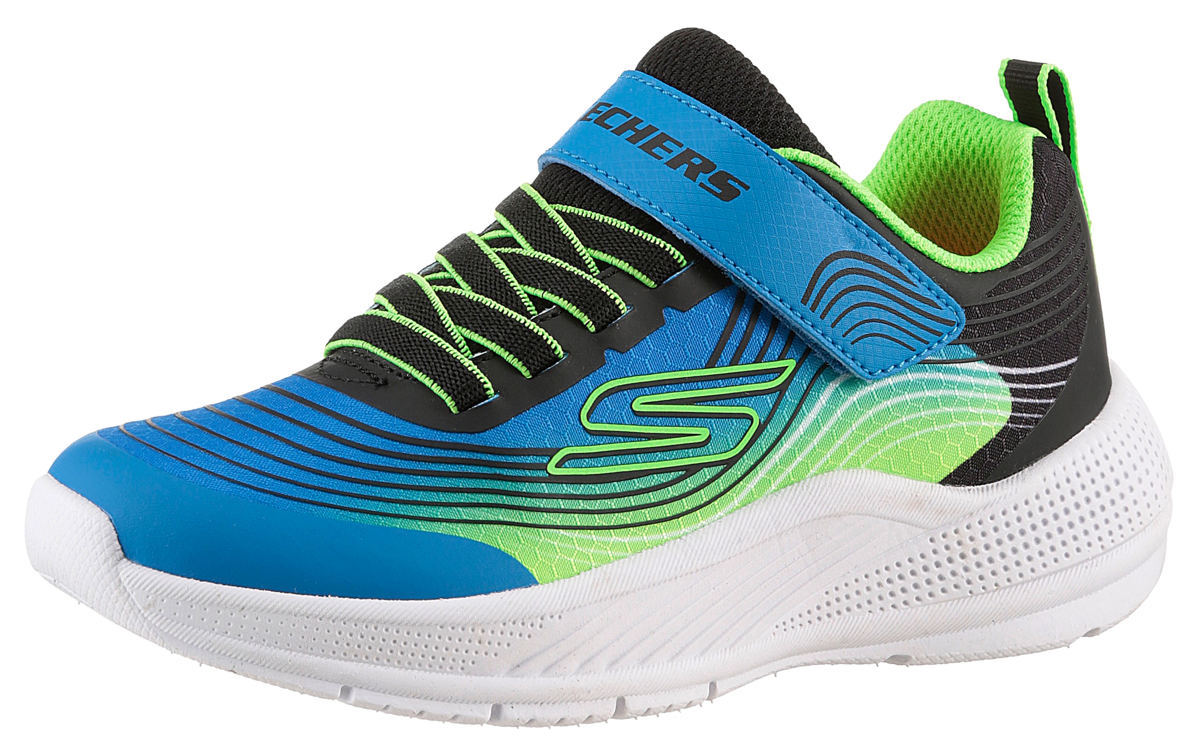Skechers Sneaker "MICROSPEC ADVANCE", Freizeitschuh mit Klettverschluss, Grössenschablone zum Download