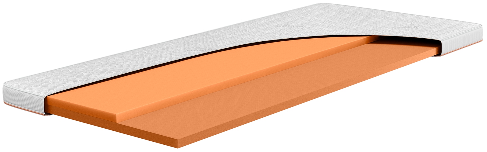 Beka Topper "Gelschaum Topper GELTEX Next Horizon Firm Cool" 100% GELTEX-Schaum, 7 cm hoch, RG43, wendbar, kühlende Bezug-Seite