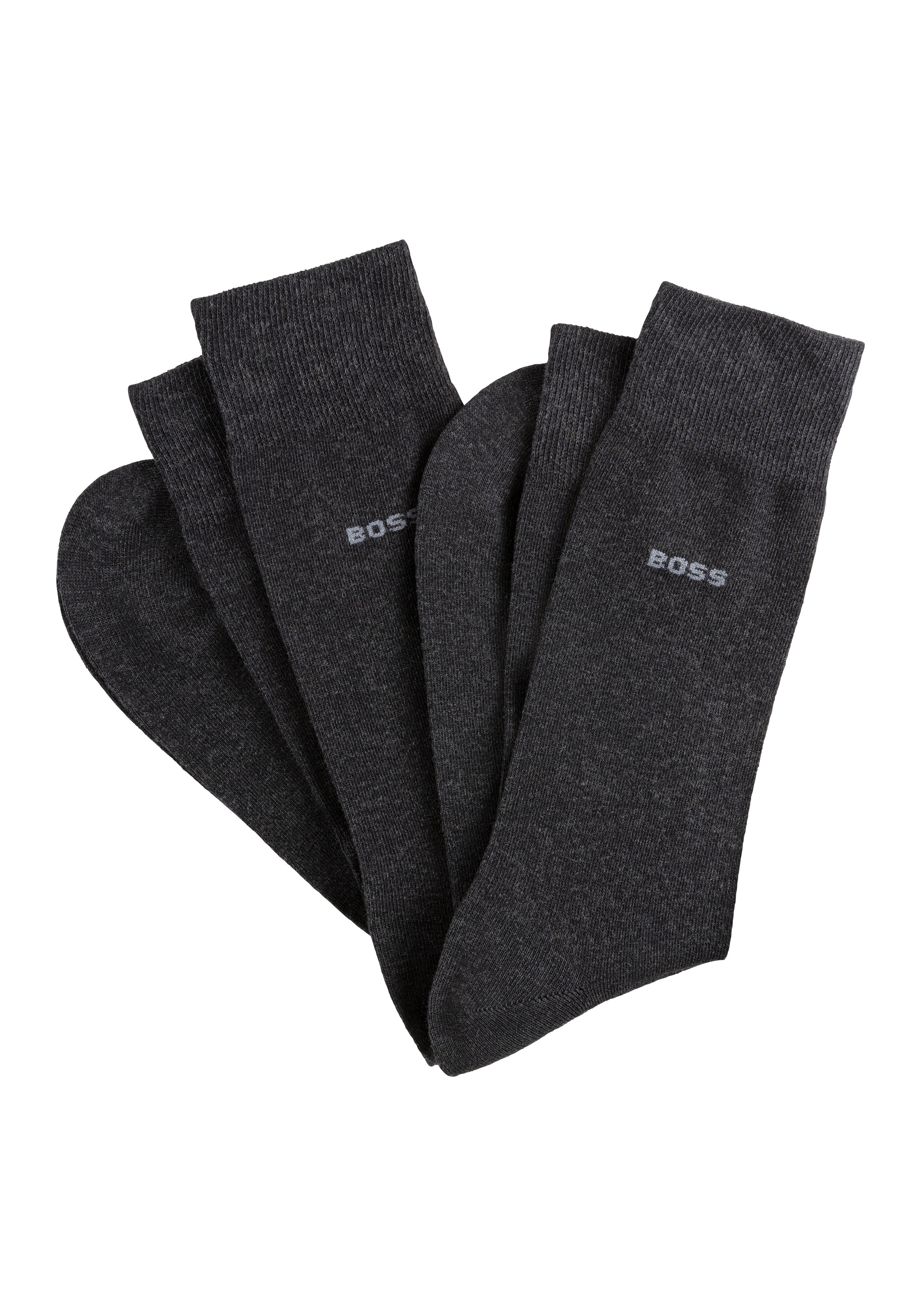 BOSS Businesssocken »2P RS Uni CC«, (Packung, 2 Paar, 2er), mit Markenlogo