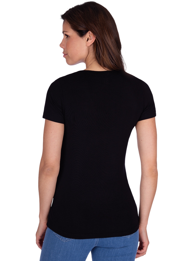 Trigema Schweiz Rundhalsshirt bei Viskose« online kaufen »TRIGEMA aus Jelmoli-Versand T-Shirt