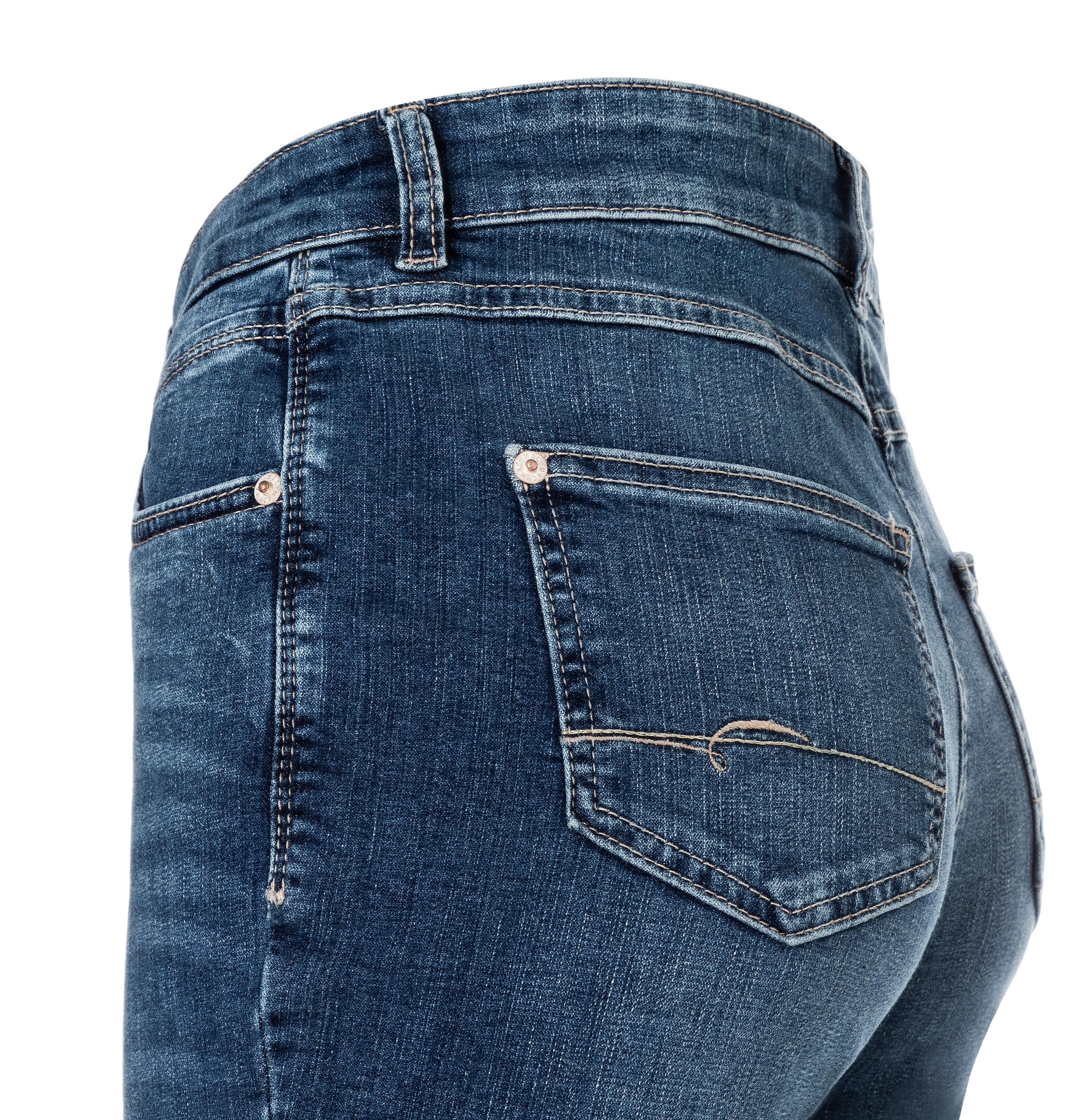 MAC Stretch-Jeans »Melanie«, Gerade geschnitten