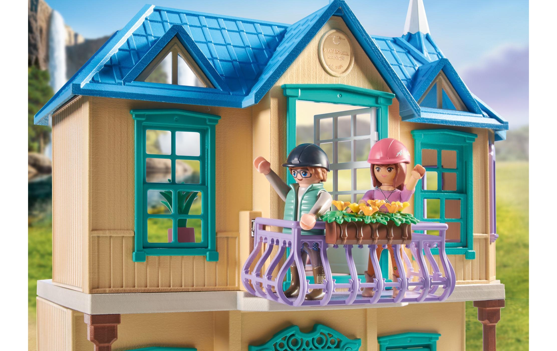 Playmobil® Spielbausteine »Horses of Waterfall Ranch 71351«, (263 St.)