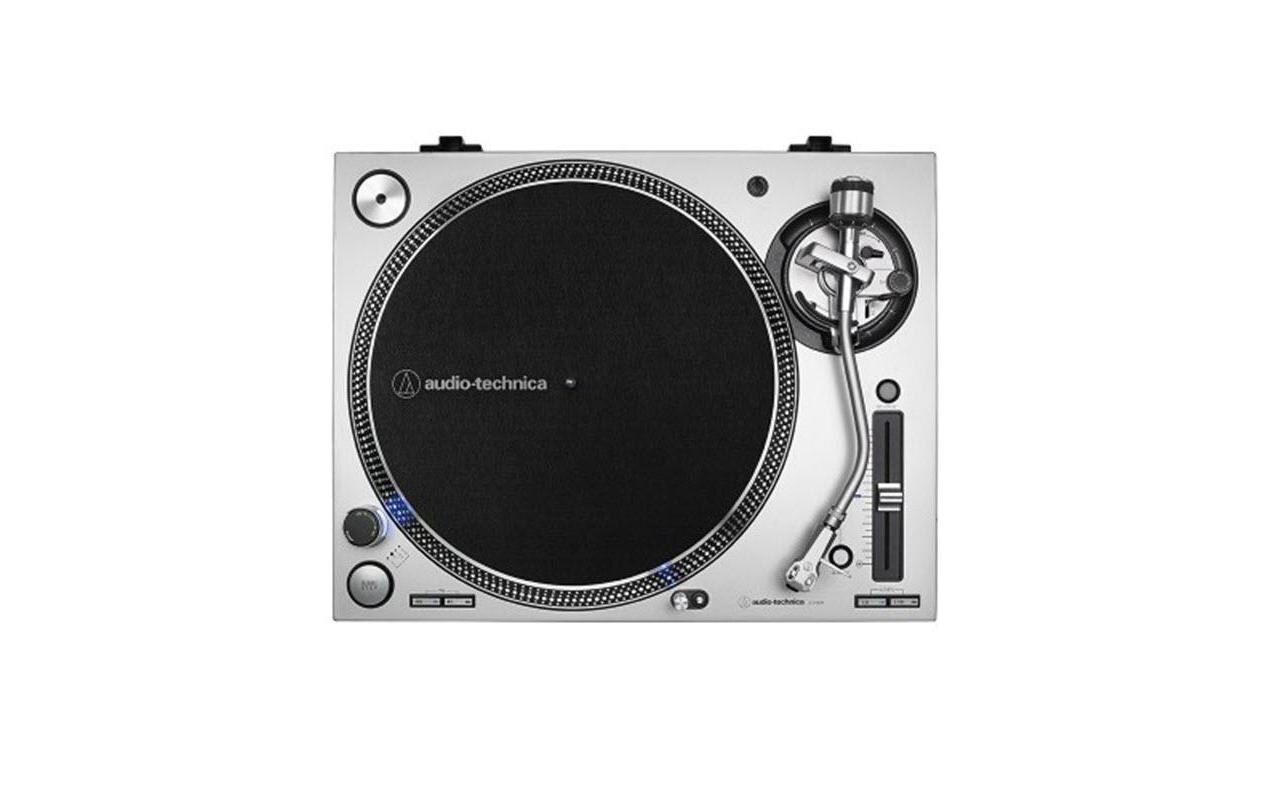 audio-technica Plattenspieler »AT-LP140XP Silberfarben«