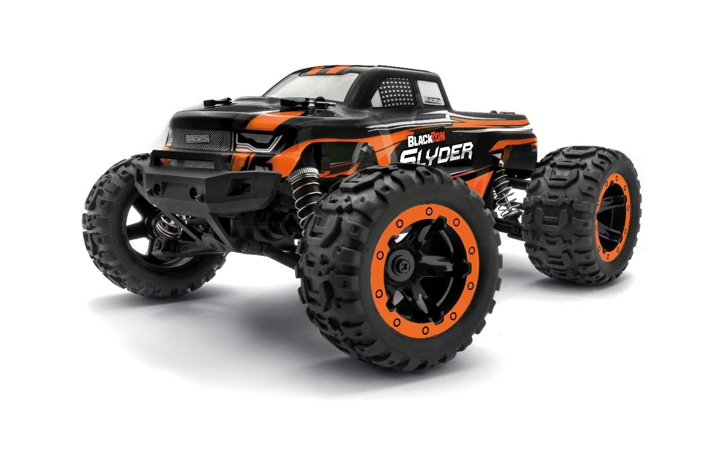 RC-Monstertruck »Blackzon Slyder MT 4WD Orange,«