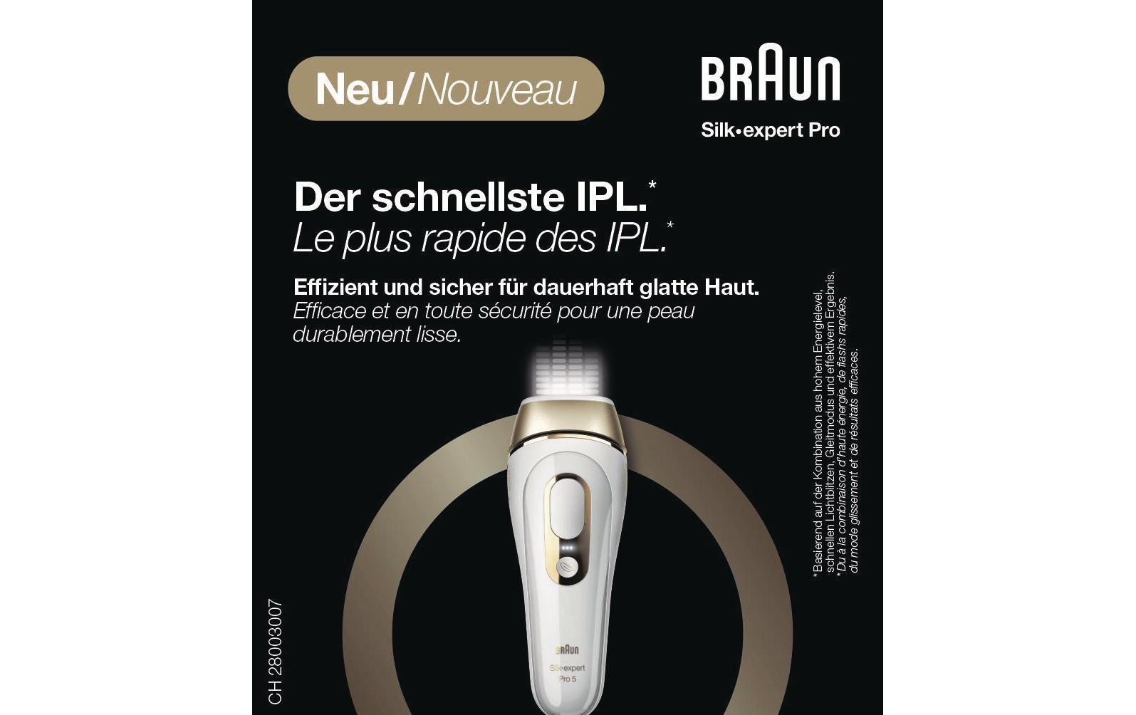 Braun IPL-Haarentferner »Silk-expert Pro 3 PL3012«, 300.000 Lichtimpulse