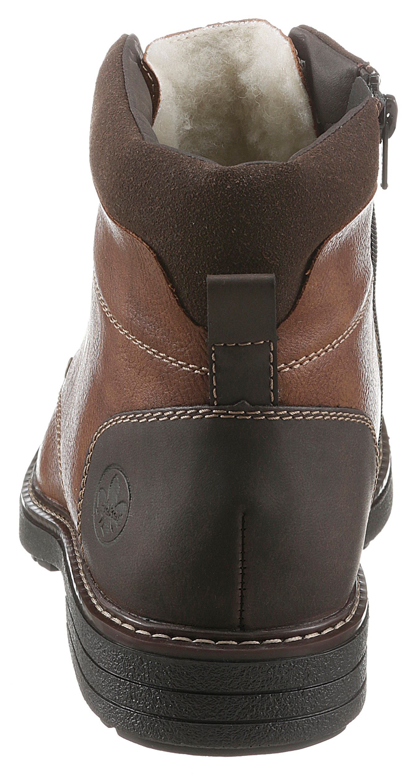 Rieker Schnürboots, mit wärmendem Schurwollfutter
