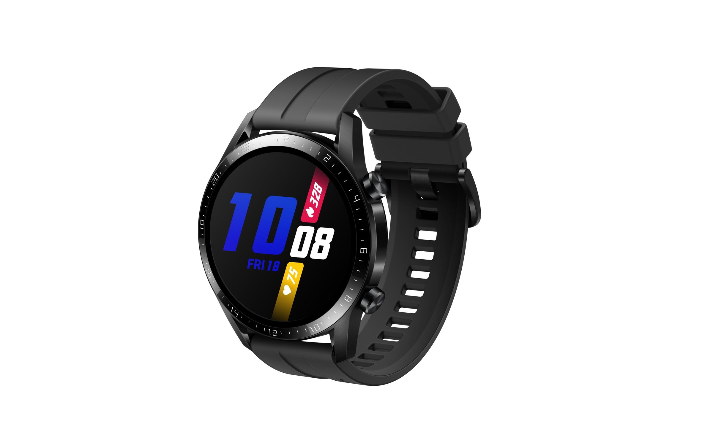 Huawei Smartwatch »GT2 46 mm Sport Black«, (Huawei Lite OS)