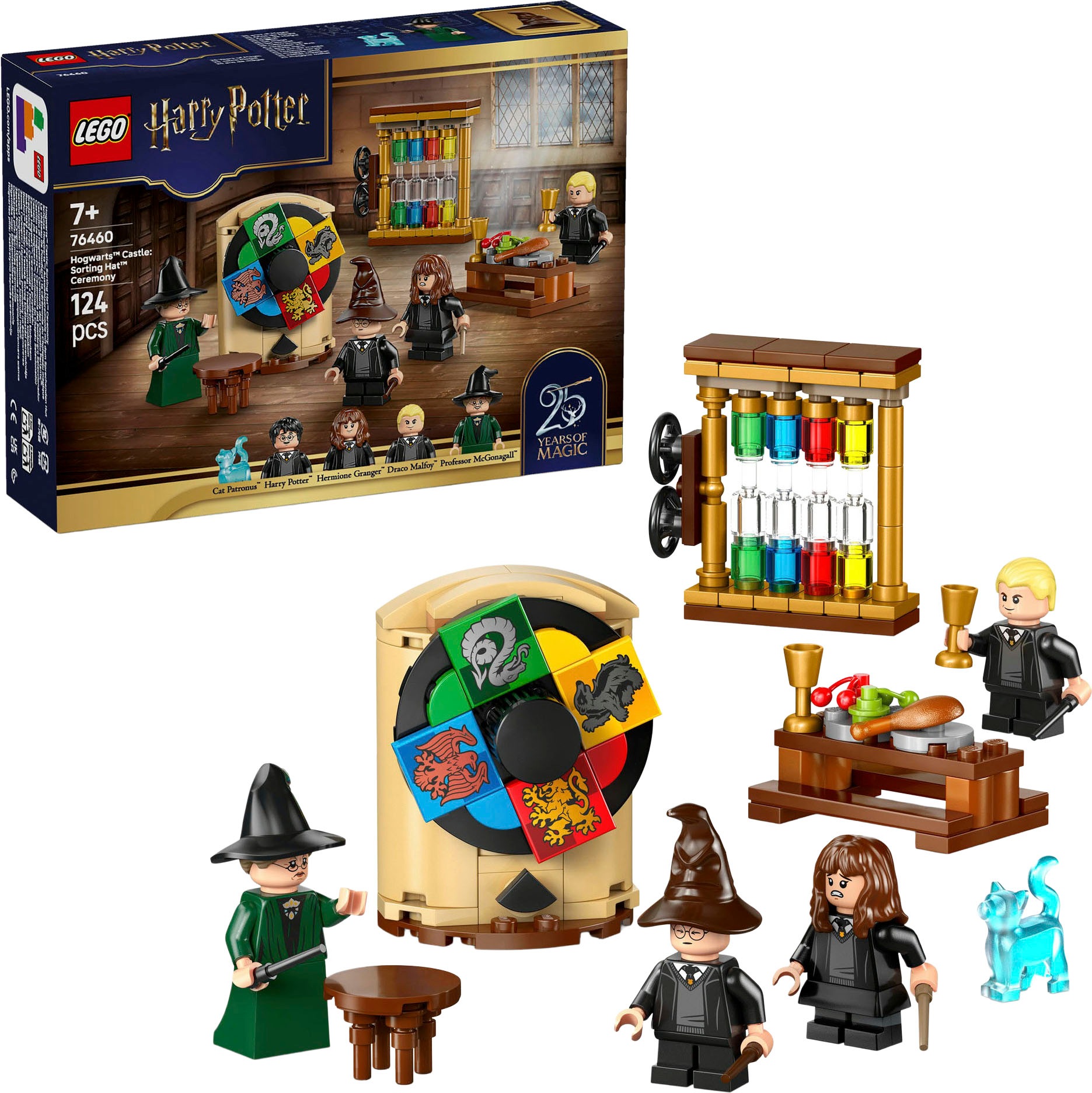 LEGO Konstruktionsspielsteine "Schloss Hogwarts: Auswahlzeremonie mit dem Sprechenden Hut (76460)" LEGO Harry Potter; Made in Europe