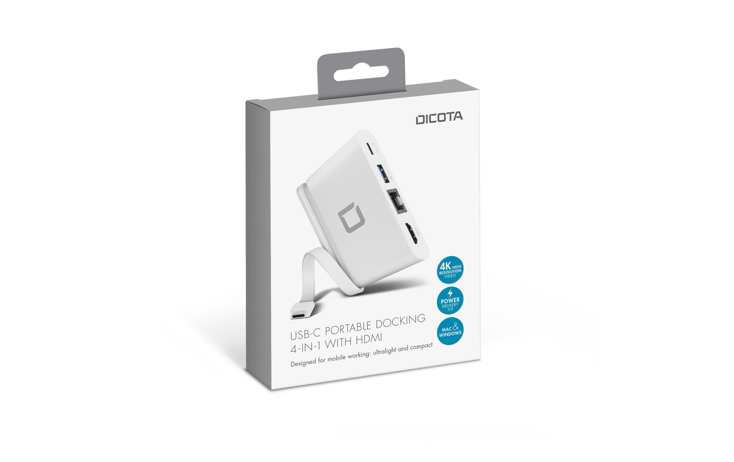 DICOTA Laptop-Dockingstation »USB-C Portable«