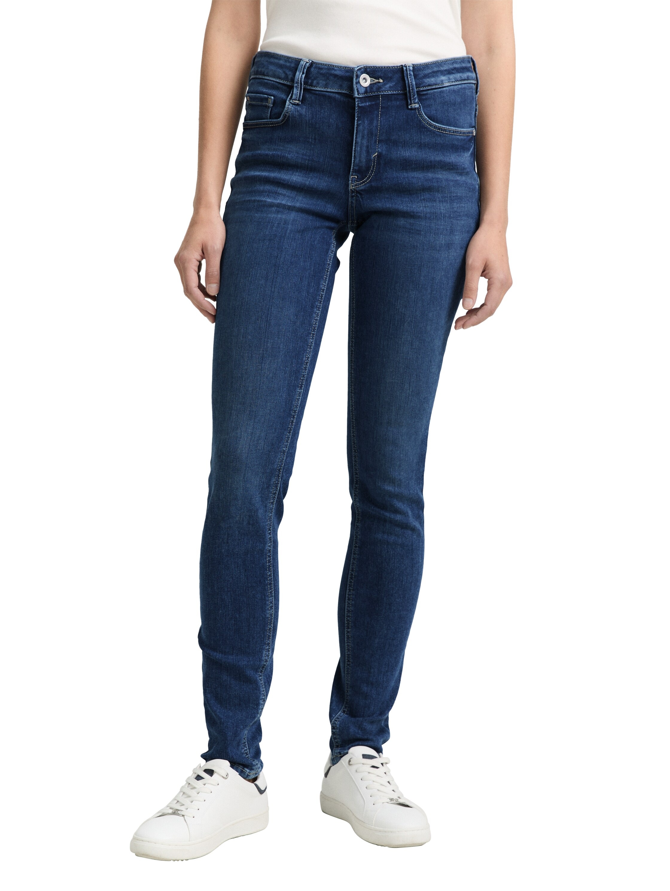 TOM TAILOR Slim-fit-Jeans »LUCIE« mit Viskose und Stretch - 5-Pocket-Style