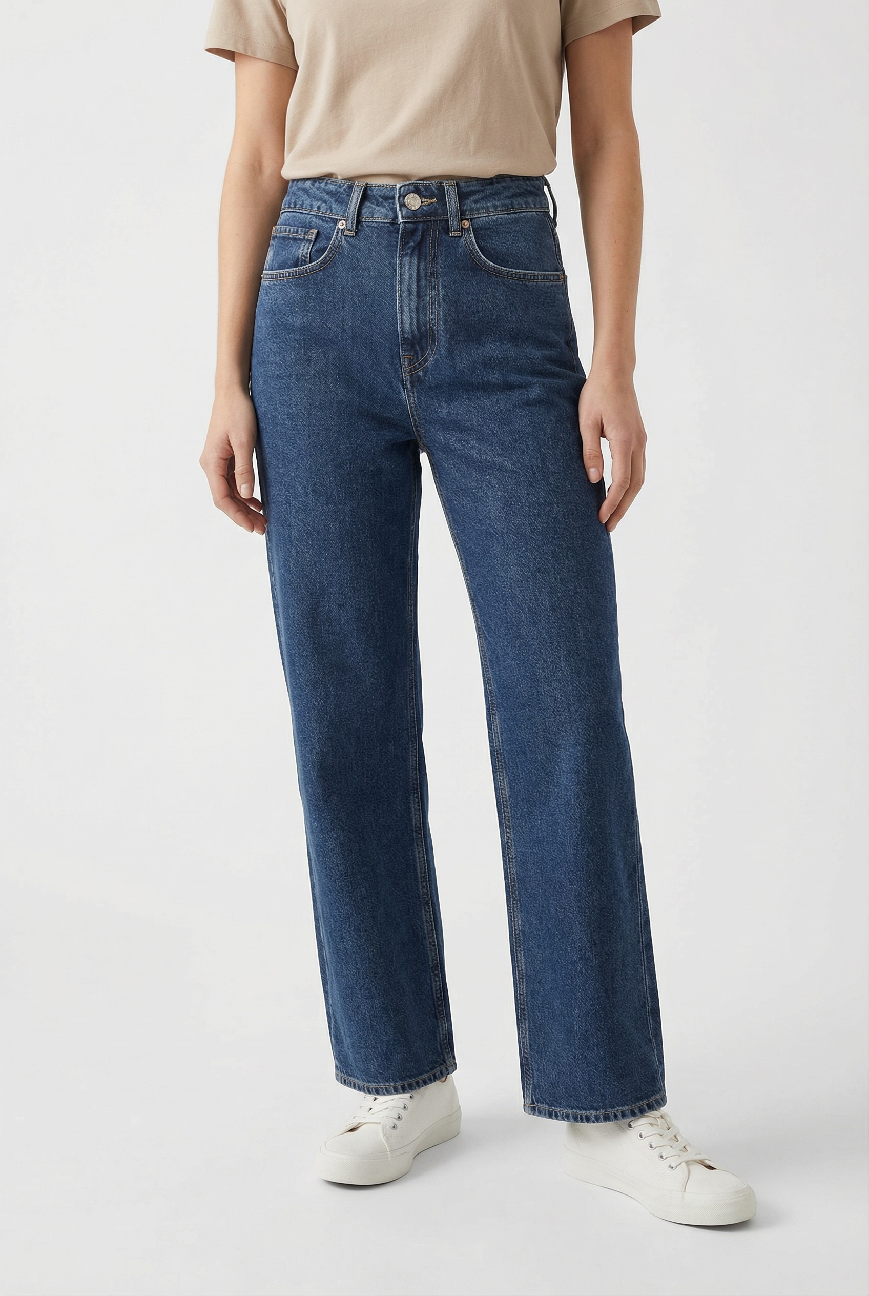 Pepe Jeans Straight-Jeans "UHW – Ultra High Waist" mit hohem Bund