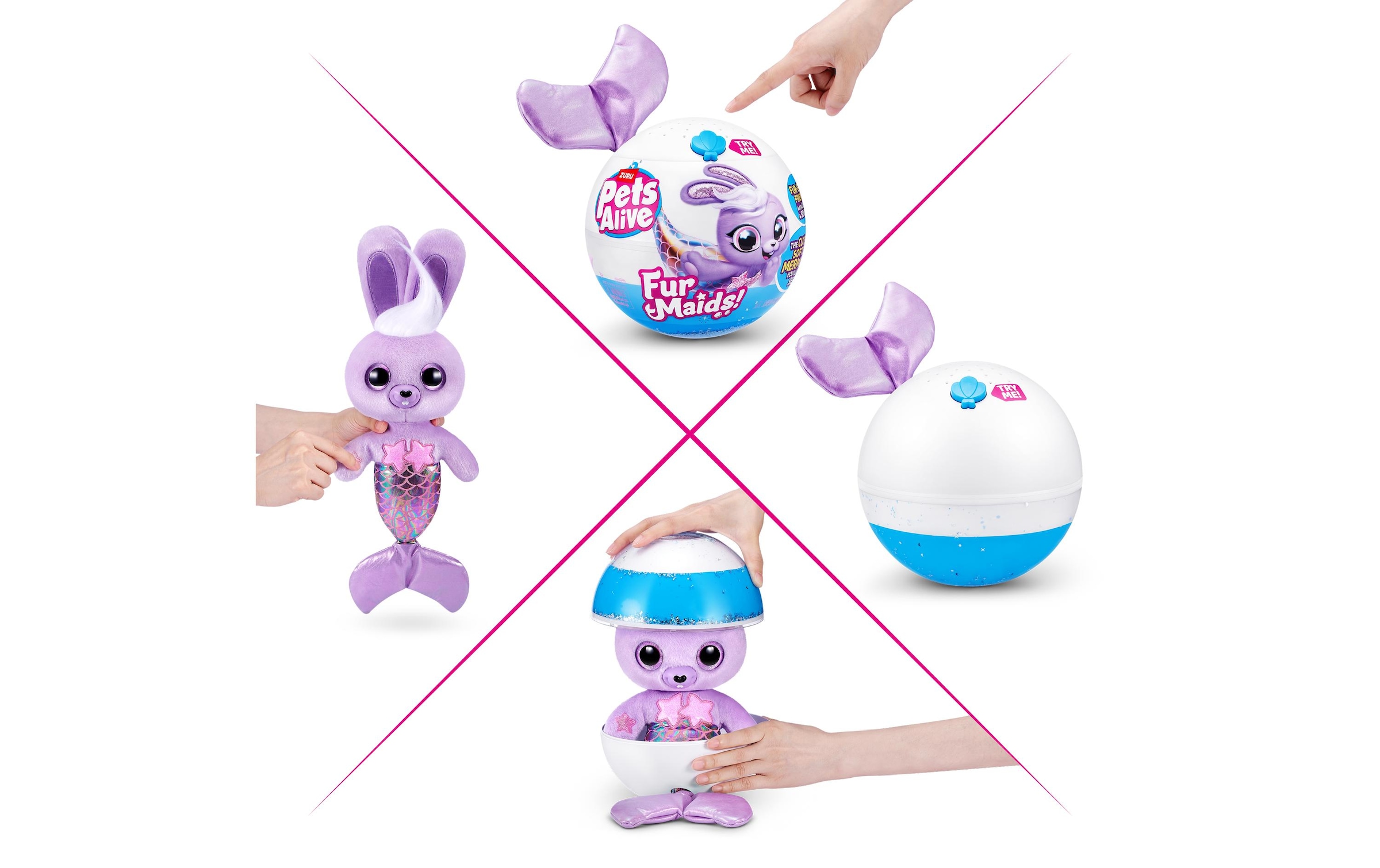 ZURU Plüschfigur »Alive Furmaids assortiert«