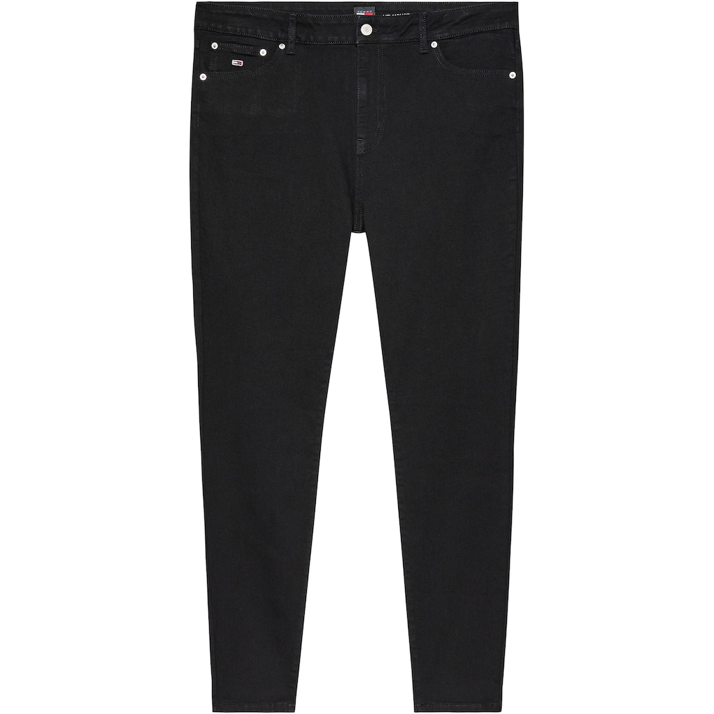 Tommy Jeans Curve Skinny-fit-Jeans »CRV MELANY HGH SSKN DG4280«, mit Logostickerei