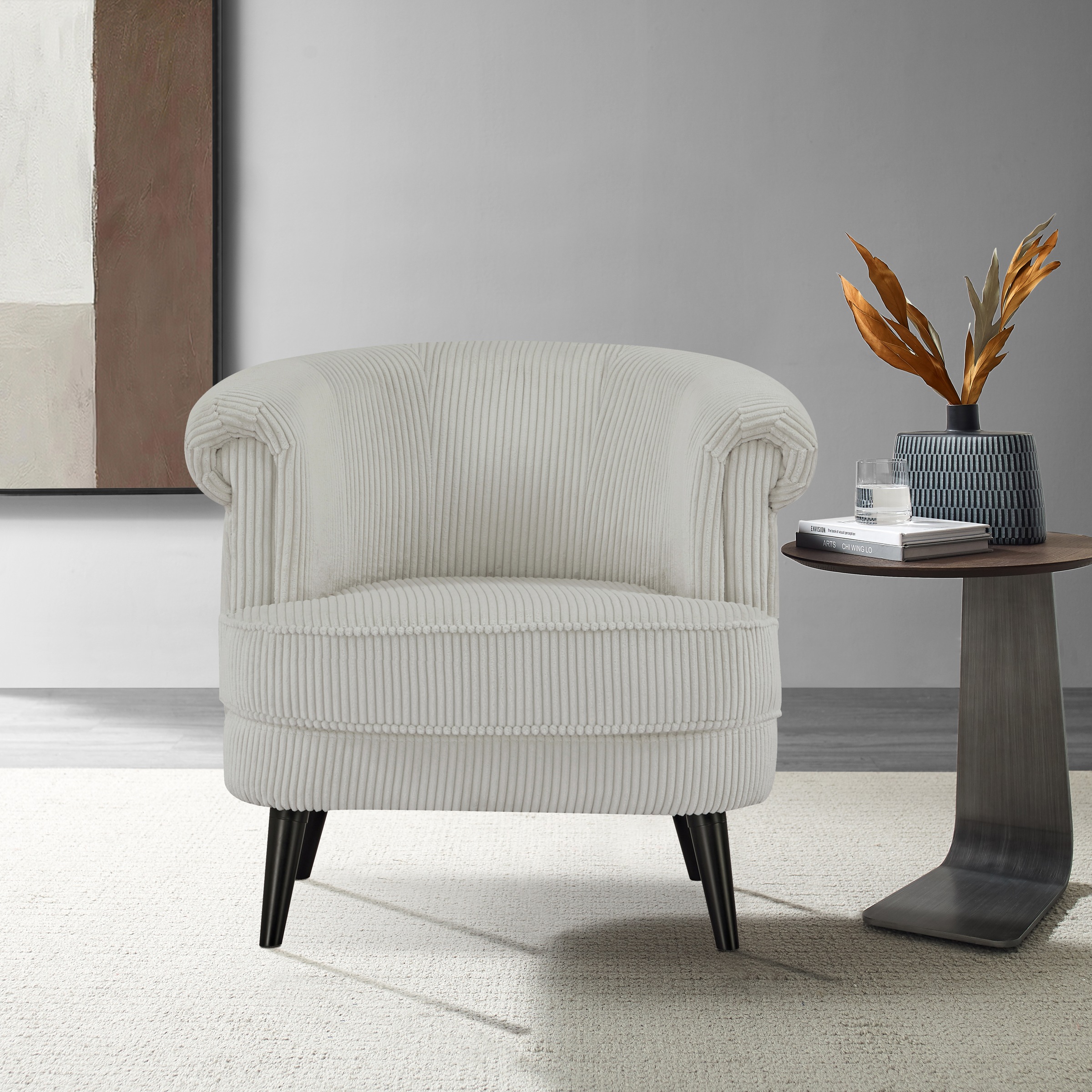 INOSIGN Sessel "HUTSELL in Cord und Webstoff, TV-Sessel oder Relax-Sessel" passt in jedes Wohnzimmer