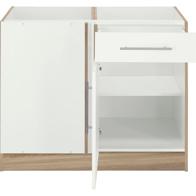 wiho Küchen Eckunterschrank »Cali«, 100 cm breit, Planungsmass 110 cm, ohne  Arbeitsplatte online shoppen | Jelmoli-Versand