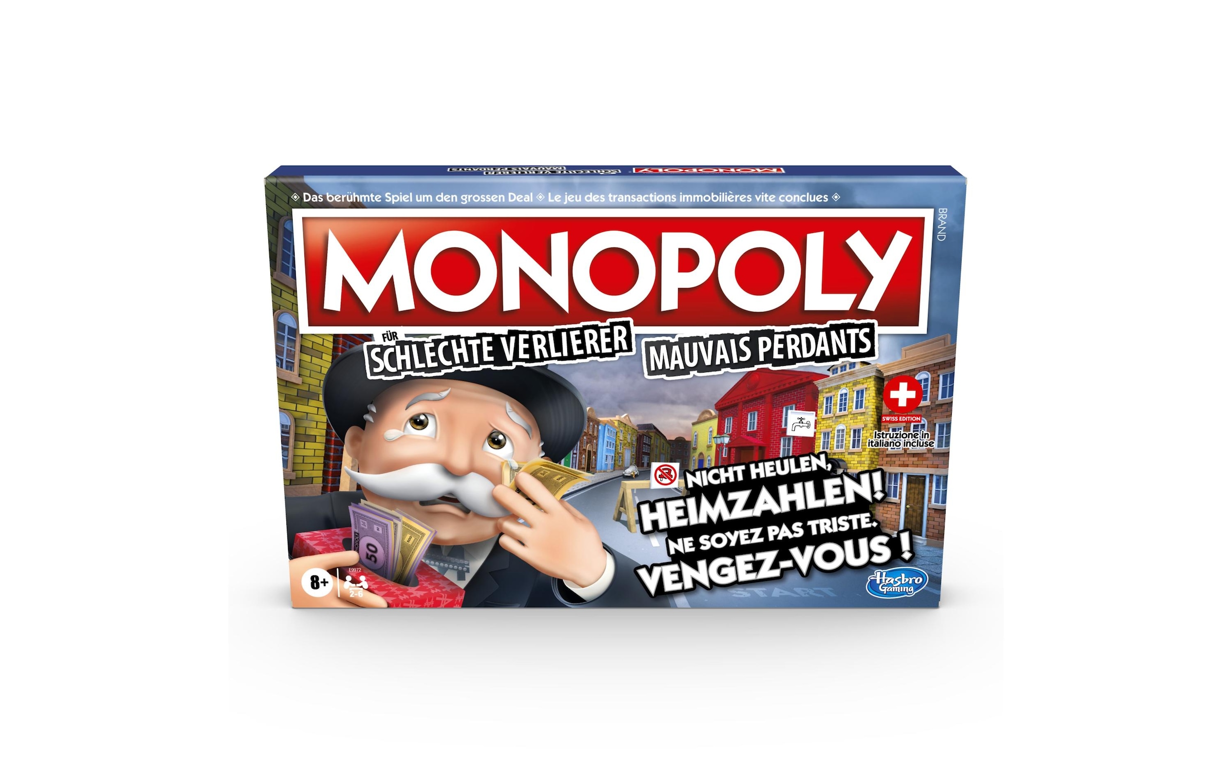 Hasbro Spiel »Monopoly für schlechte Verlierer«
