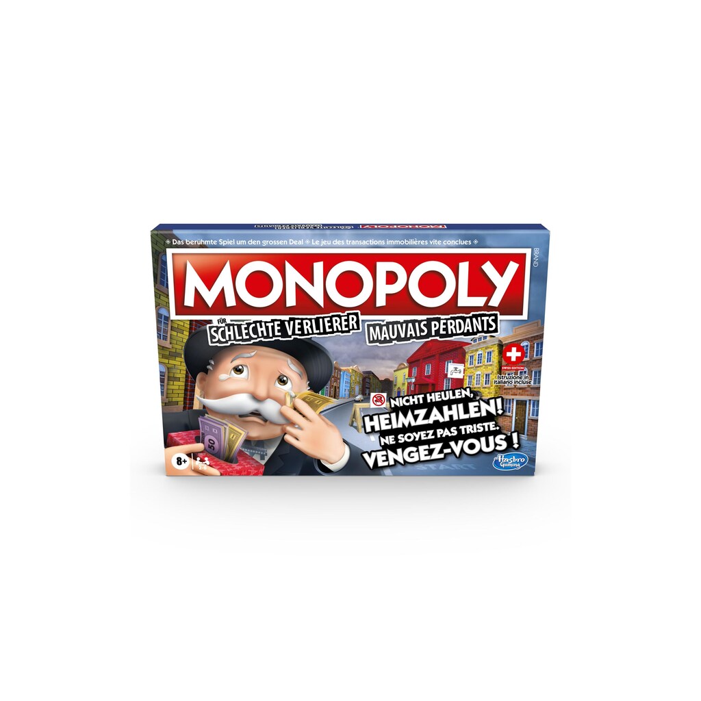 Hasbro Spiel »Monopoly für schlechte Verlierer«