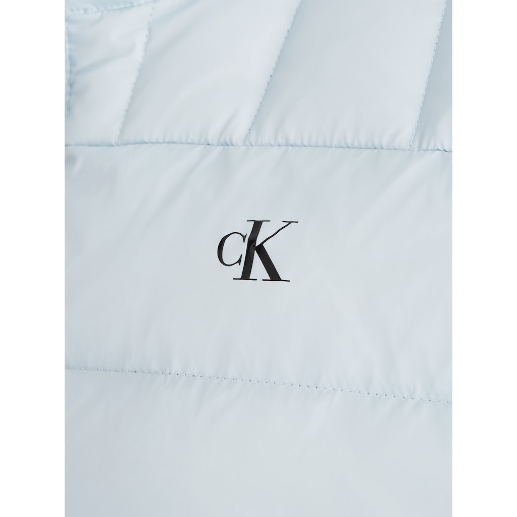Calvin Klein Jeans Daunenjacke »UL SHORT PUFFER«, Mit Logoprägung