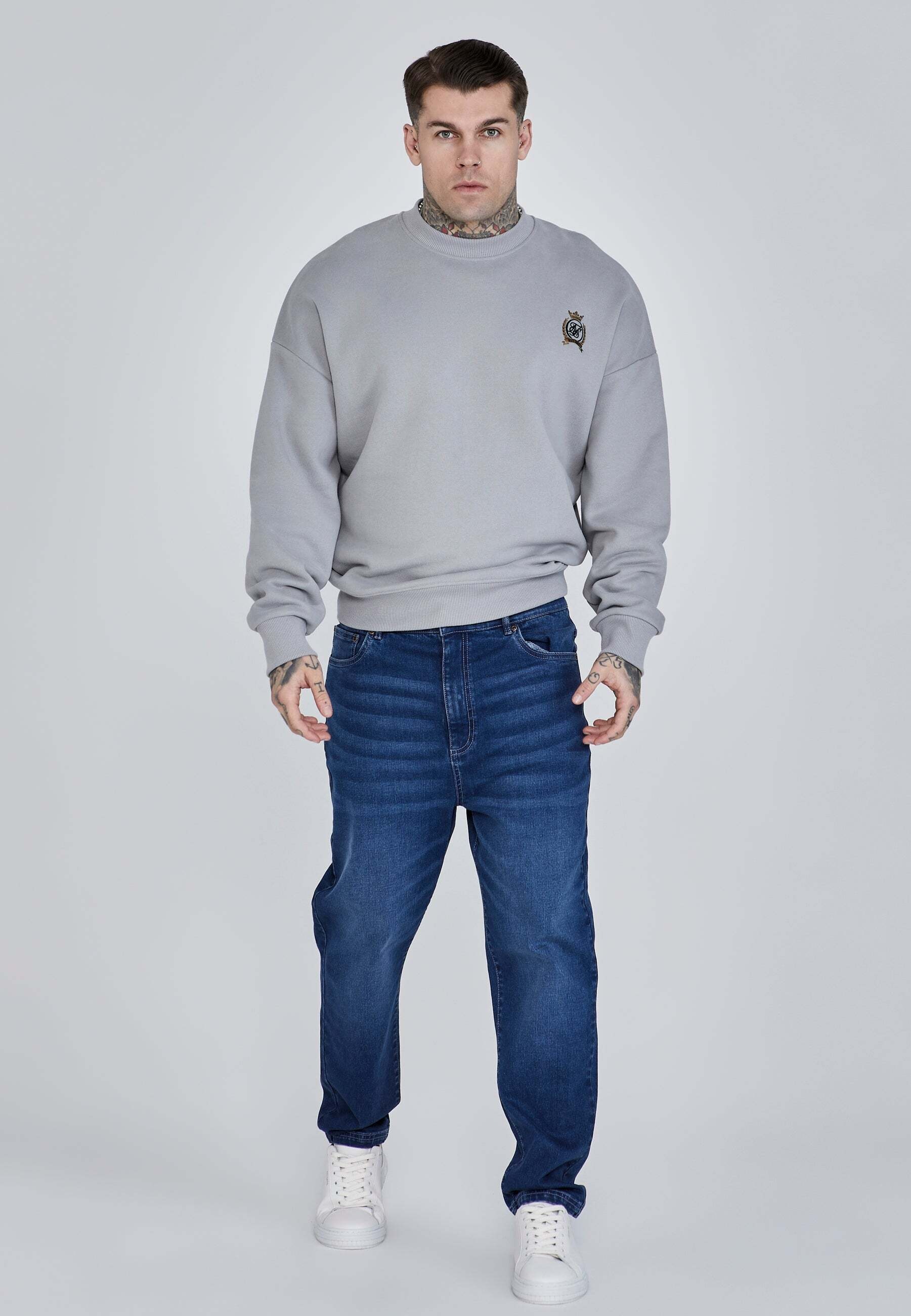 Siksilk Sweatshirt »Siksilk Sweatshirt Oversized Sweater«