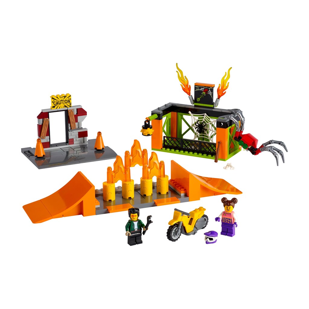 LEGO® Konstruktionsspielsteine »Stuntz Stunt-Park 60293«