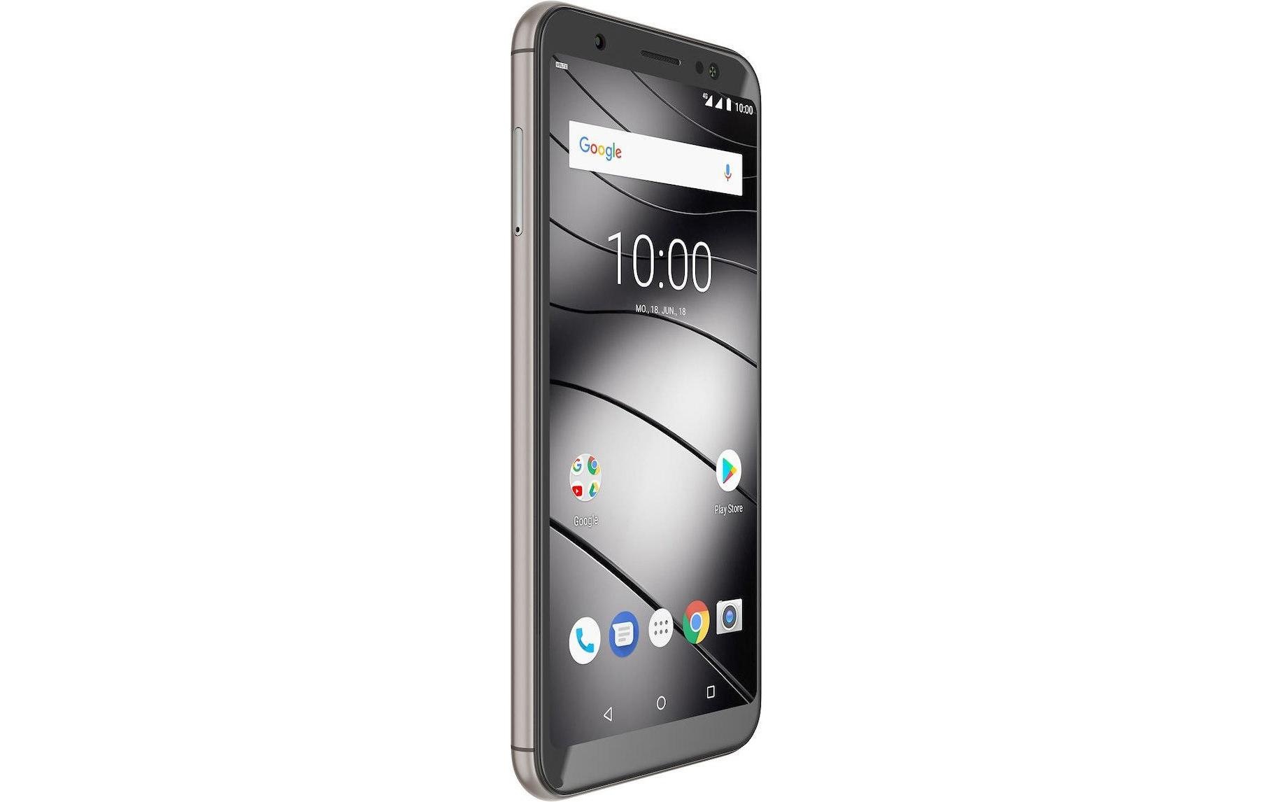 Gigaset Smartphone »GS185 Dual-SIM *inklusive Q-SIM 1GB Zone Global*«, goldfarben