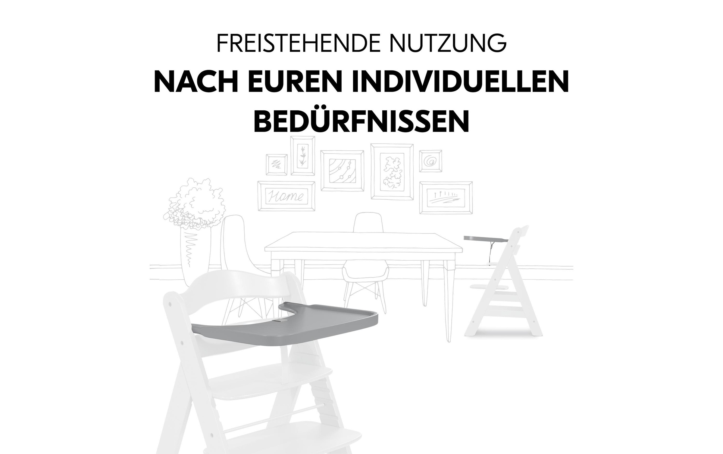 Hauck Hochstuhltablett