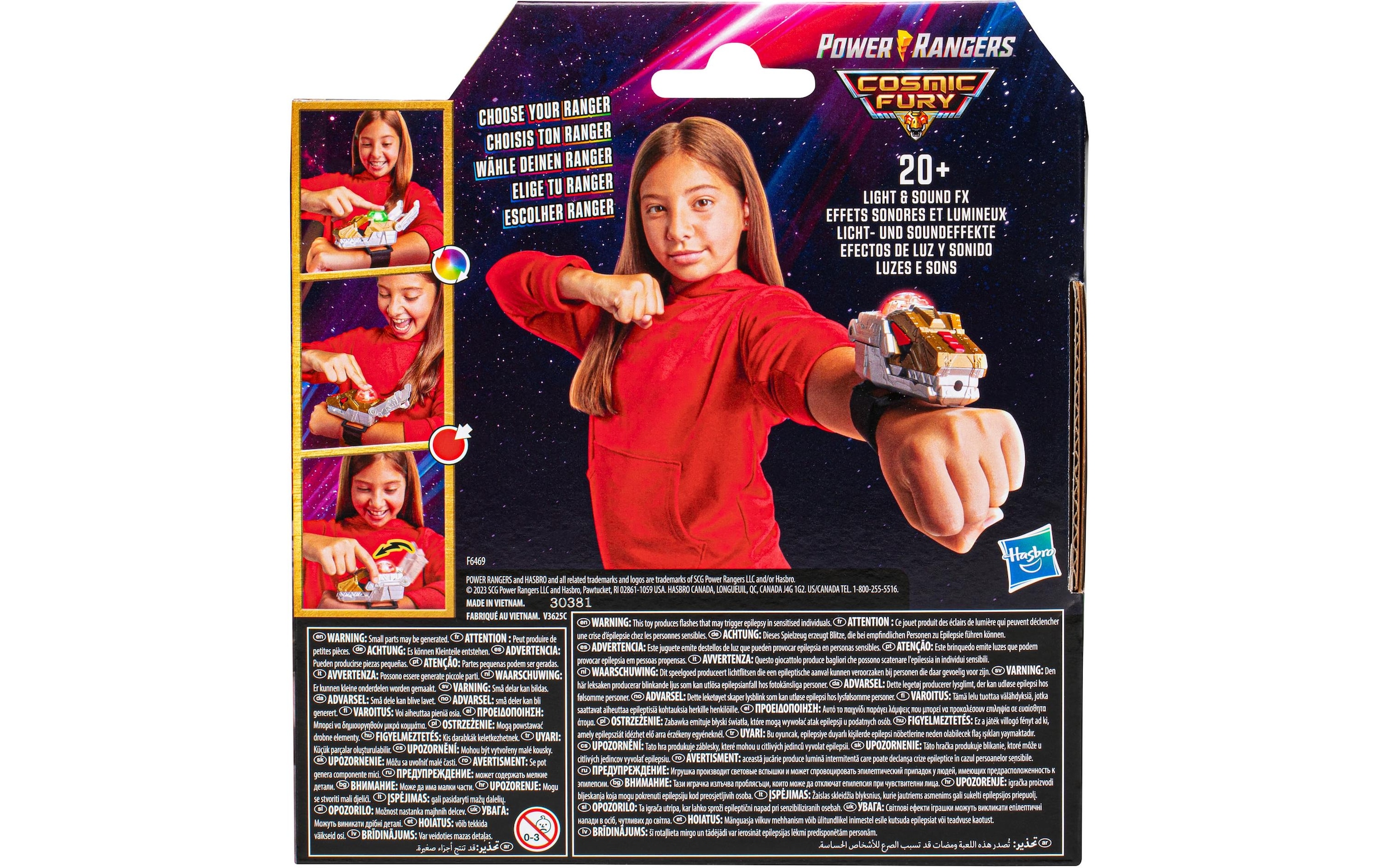 Hasbro Spielfigur »Power Rangers Cosmic Fury Co«
