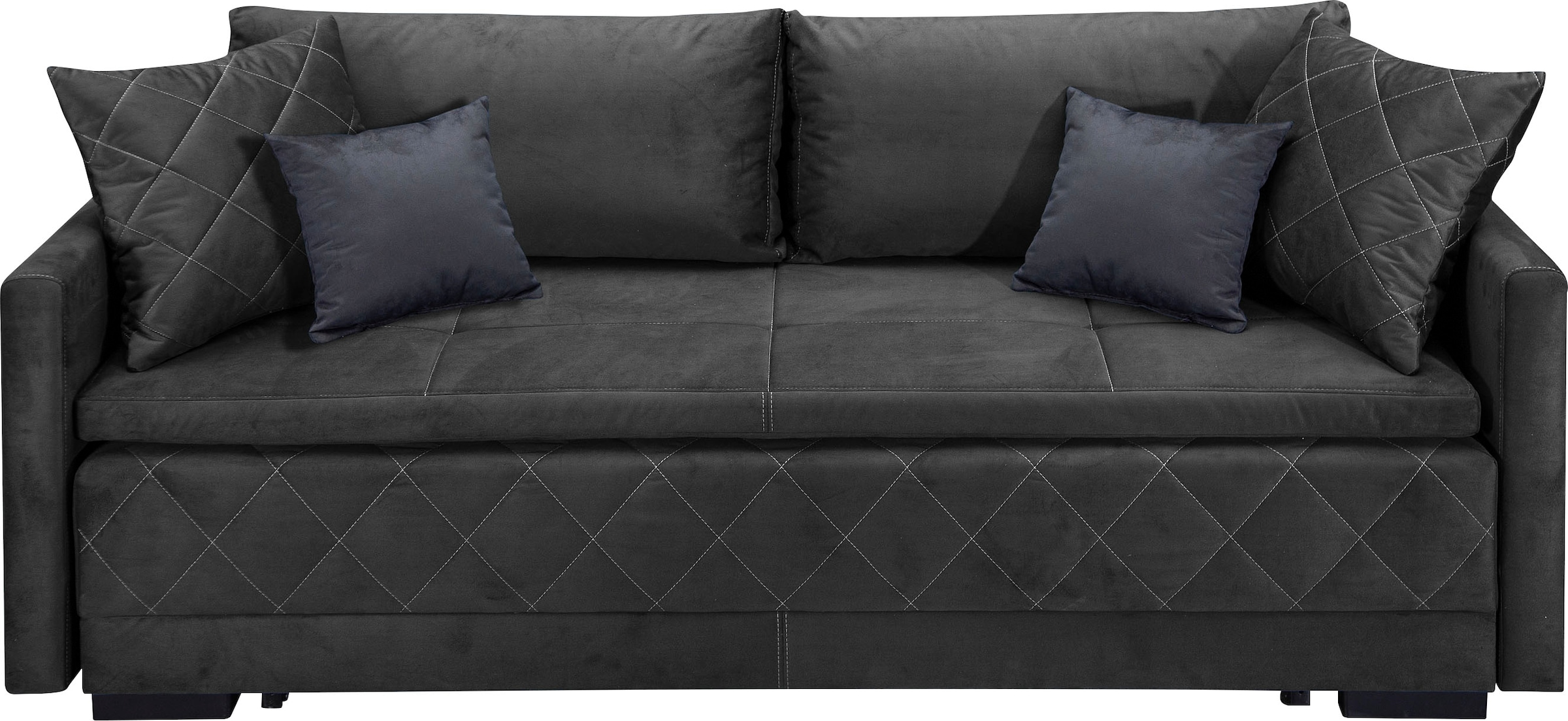 INOSIGN Schlafsofa »Potsdam«, mit Boxspringaufbau, Bettfunktion & Bettkasten, Dauerschlafsofa