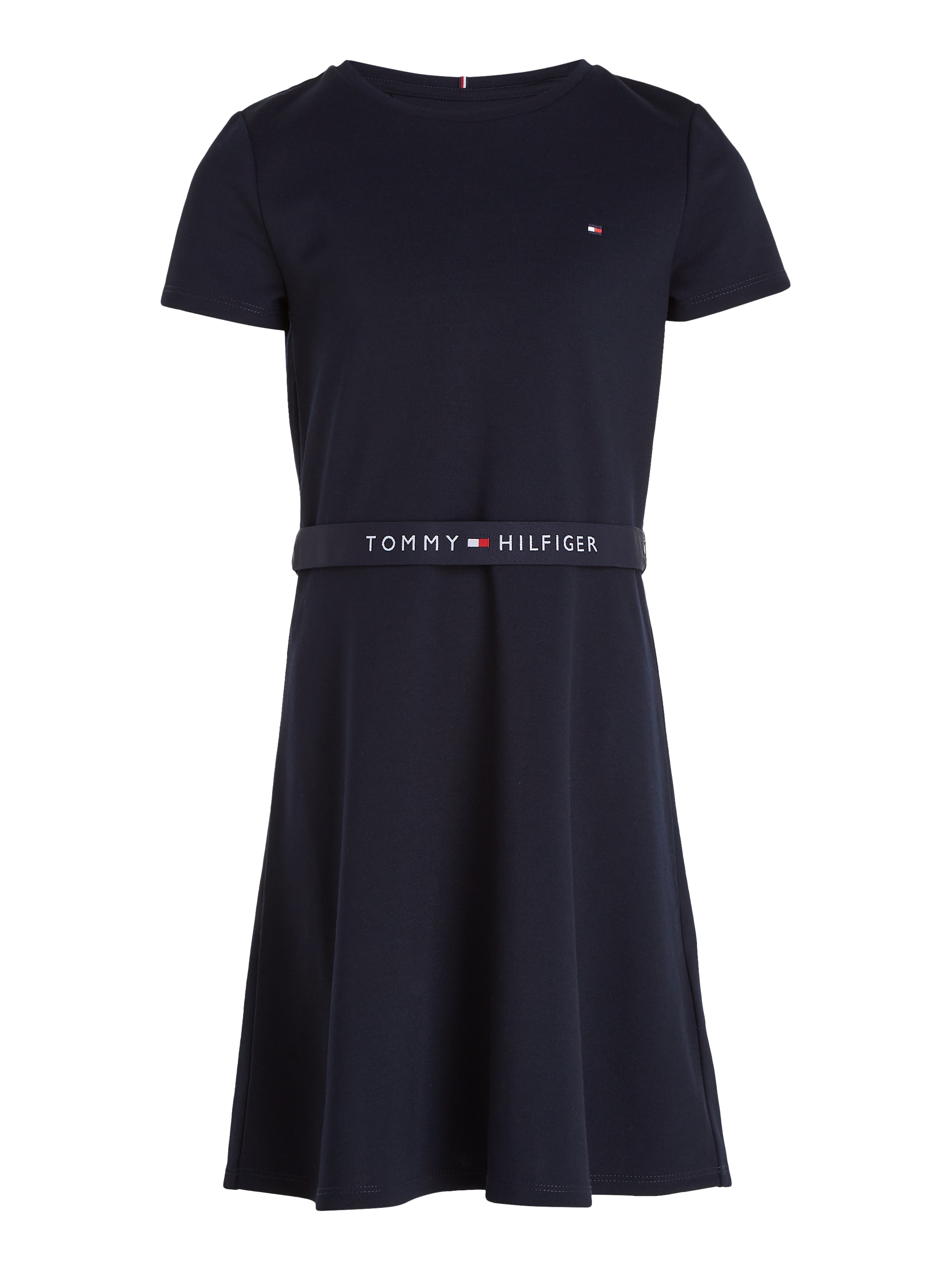 ✵ Tommy SKATER mit Jelmoli-Versand Markenlabel DRESS«, am entdecken | »ESSENTIAL Bund günstig Hilfiger Jerseykleid