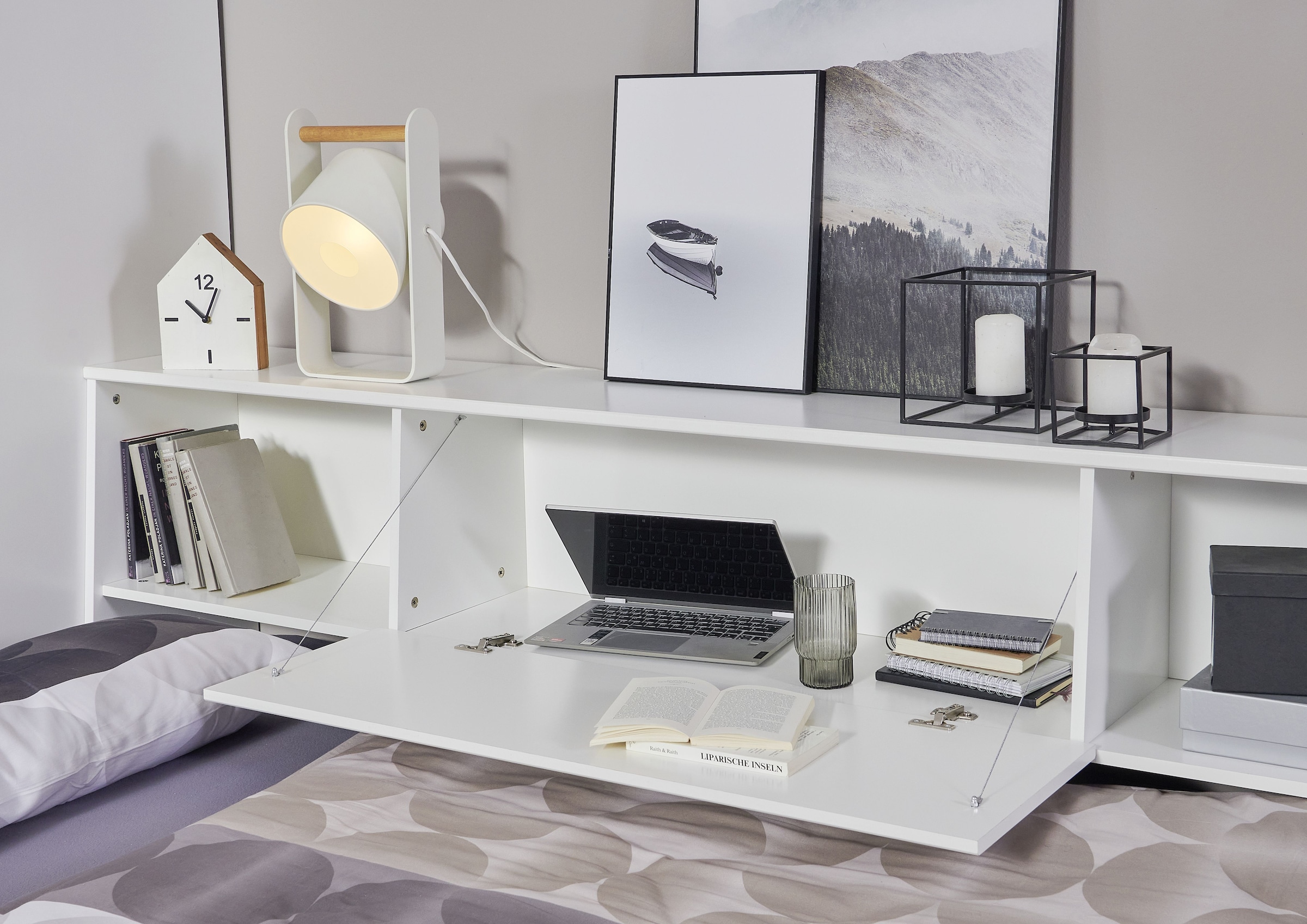 Wimex Anbauregal »Norderney Stauraum Schreibtisch desktop«, Ergänzung zum Bett Norderney oder auch als Einzelstück stellbar