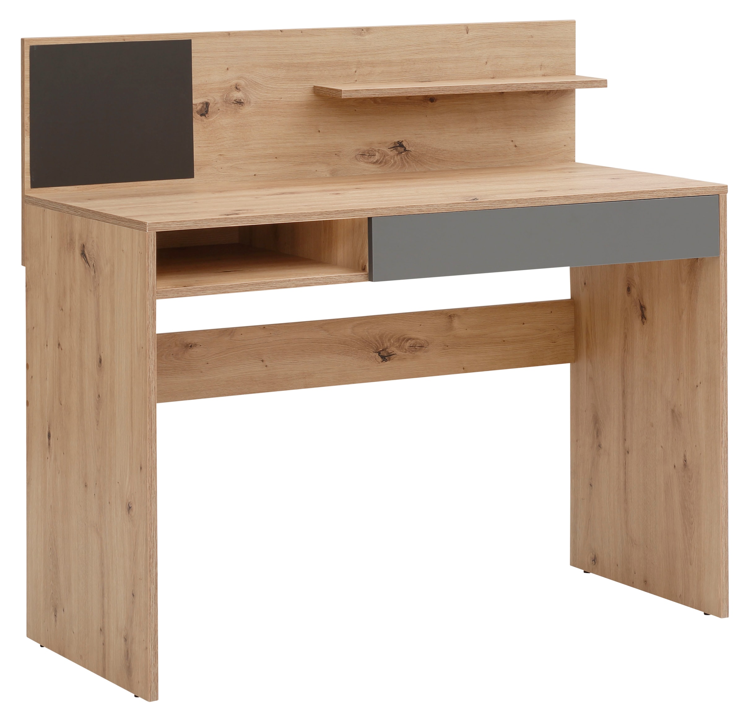 INOSIGN Schreibtisch »Magnet«, Magnettafel, grosse Arbeitsfläche, Schubkasten und Ablageboden