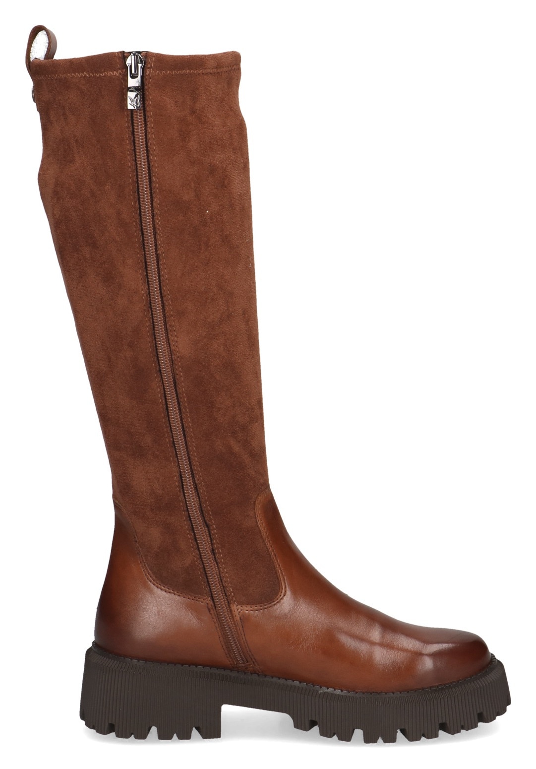 Caprice Winterstiefel, Blockabsatz, Stiefel, Langschaftstiefel in bequemer Weite
