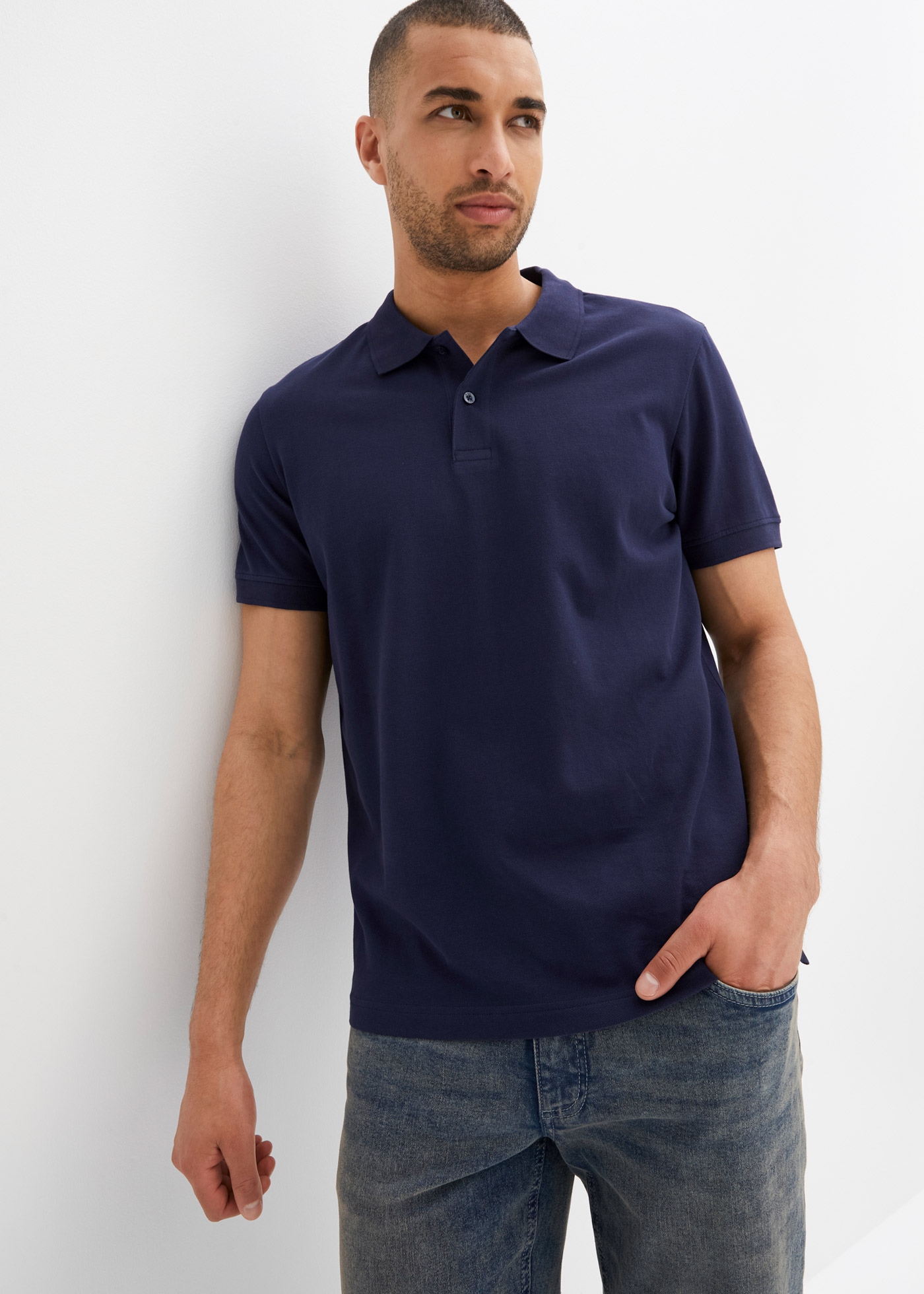 bonprix Poloshirt »Piqué-Poloshirt aus reiner Baumwolle« Piqué-Poloshirt aus reiner Baumwolle