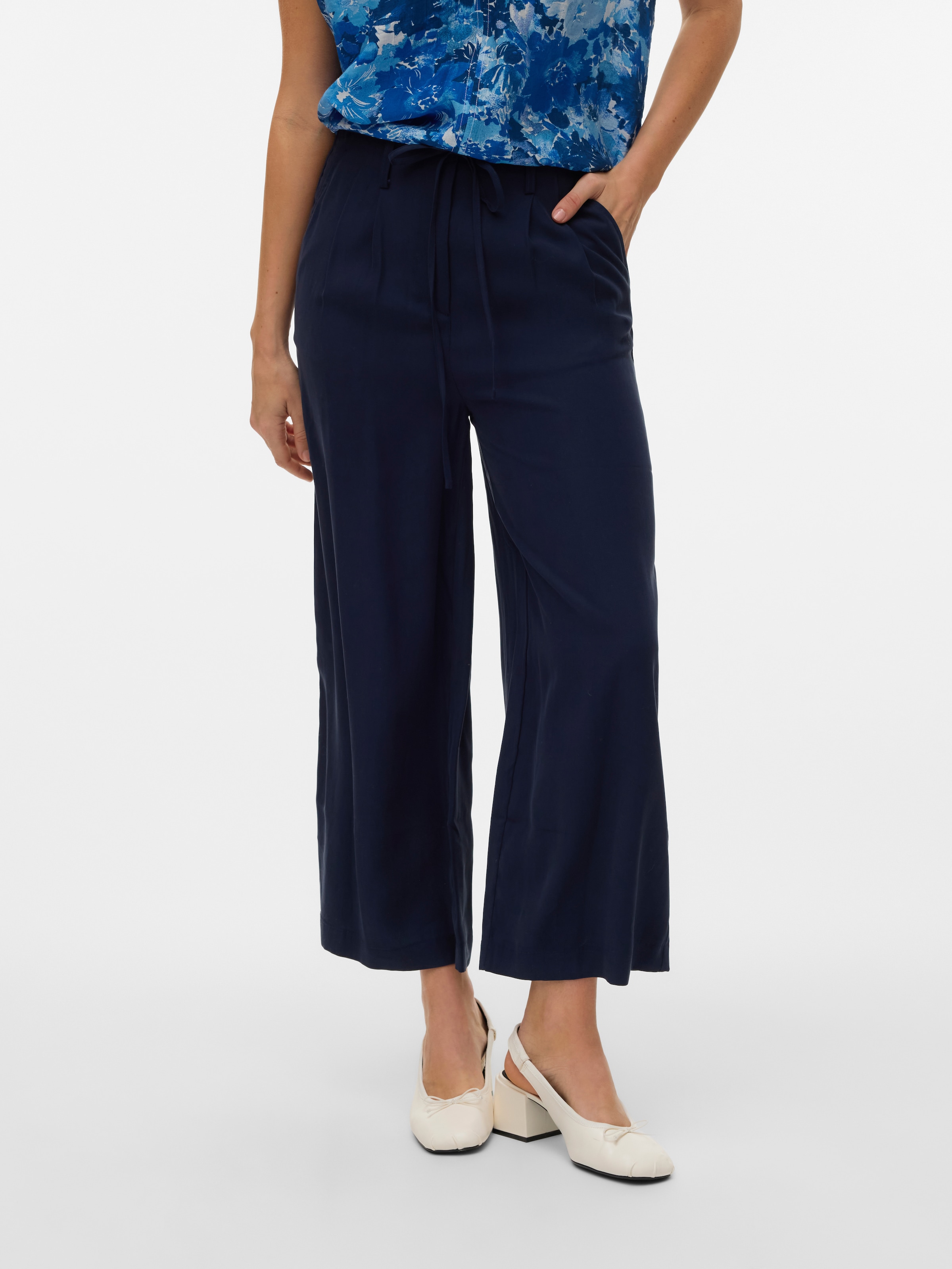 Vero Moda Culotte »VMTANYA HW 7/8 WIDE PANTS« Sommerhose
