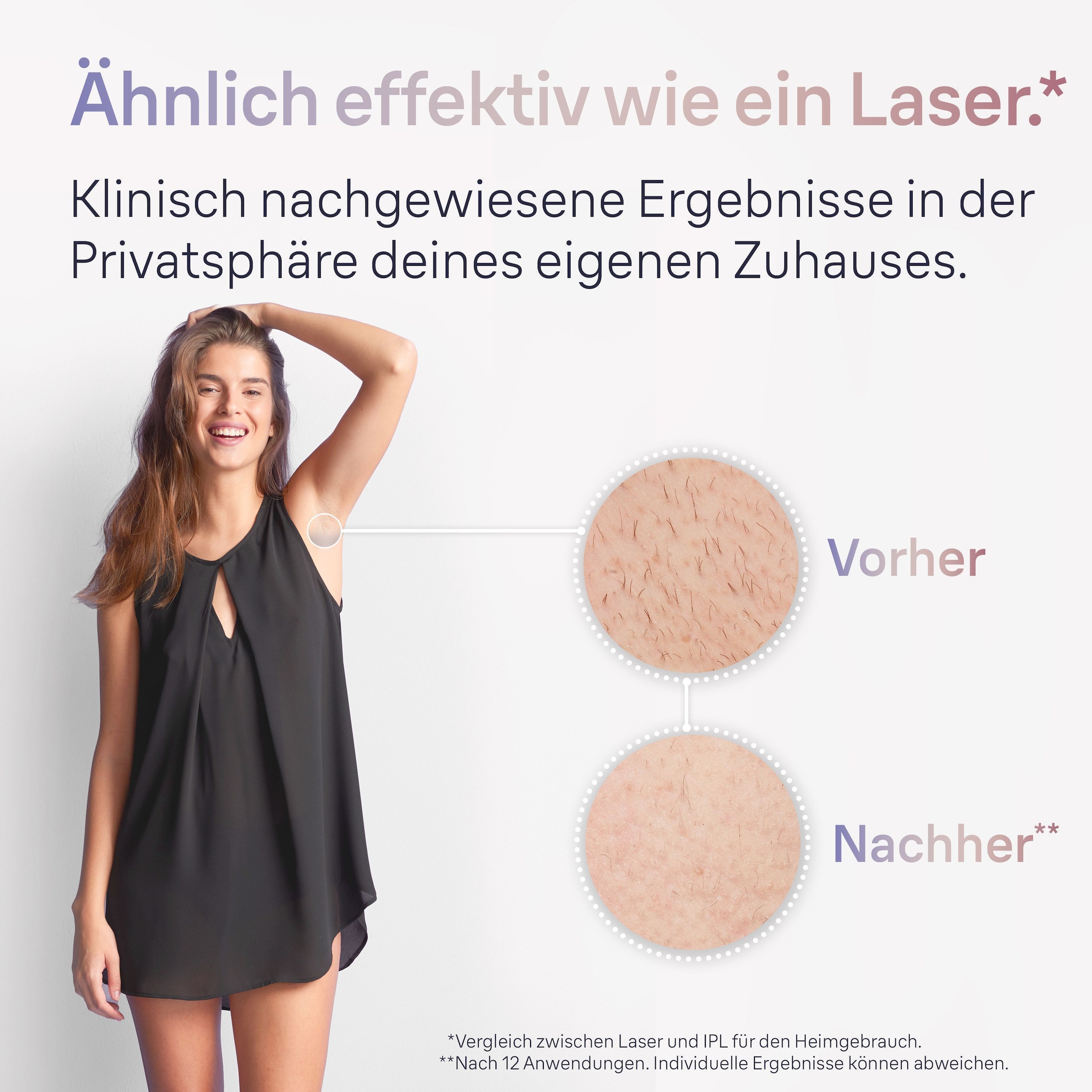 Braun IPL-Haarentferner »Smart Skin i·expert PL7147«, 2 Aufsätze für Gesicht & Körper, Venus Rasierer & Aufbewahrungstasche