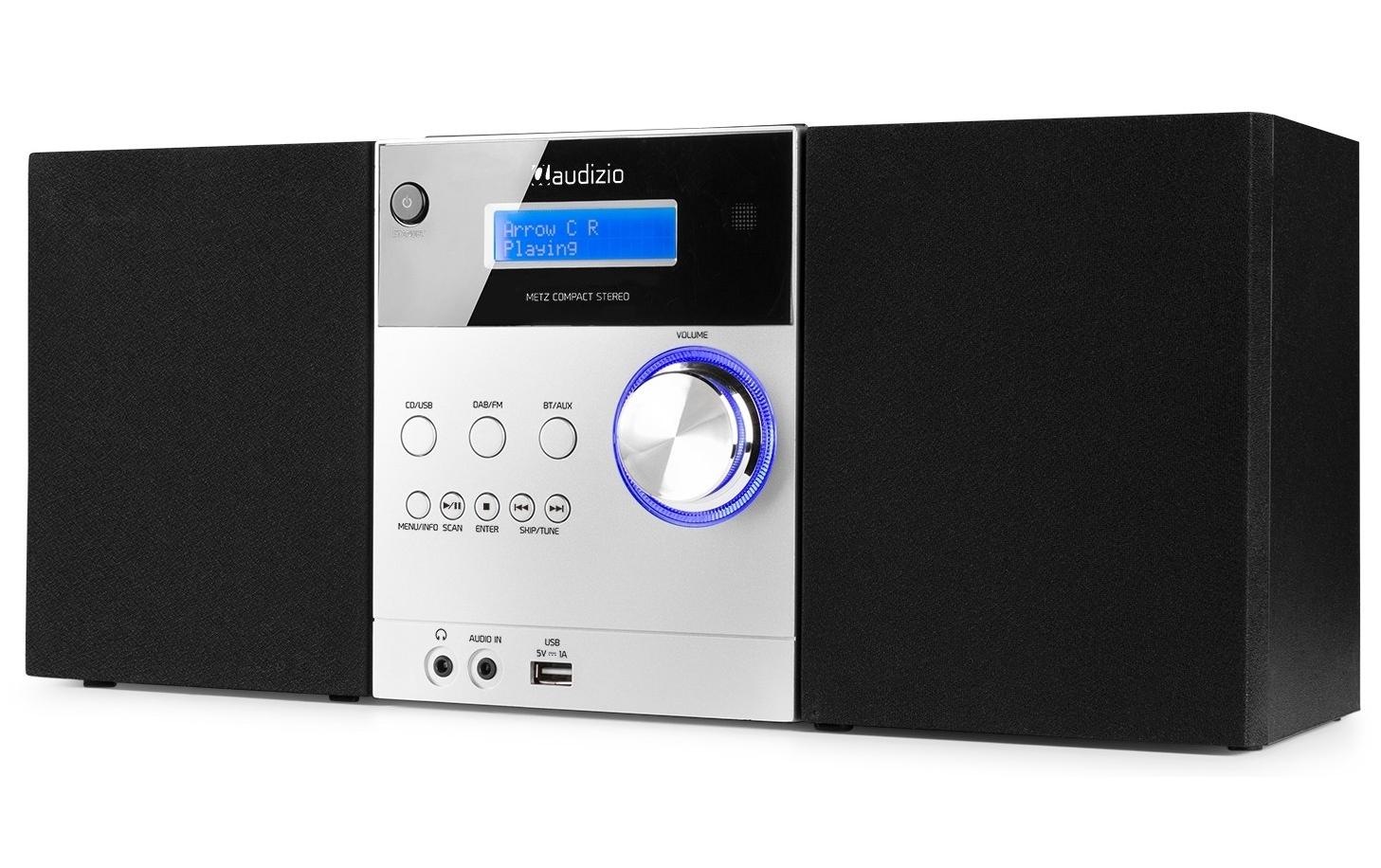 Stereoanlage »Audizio Metz«, (FM-Tuner-Digitalradio (DAB+) 30 W)