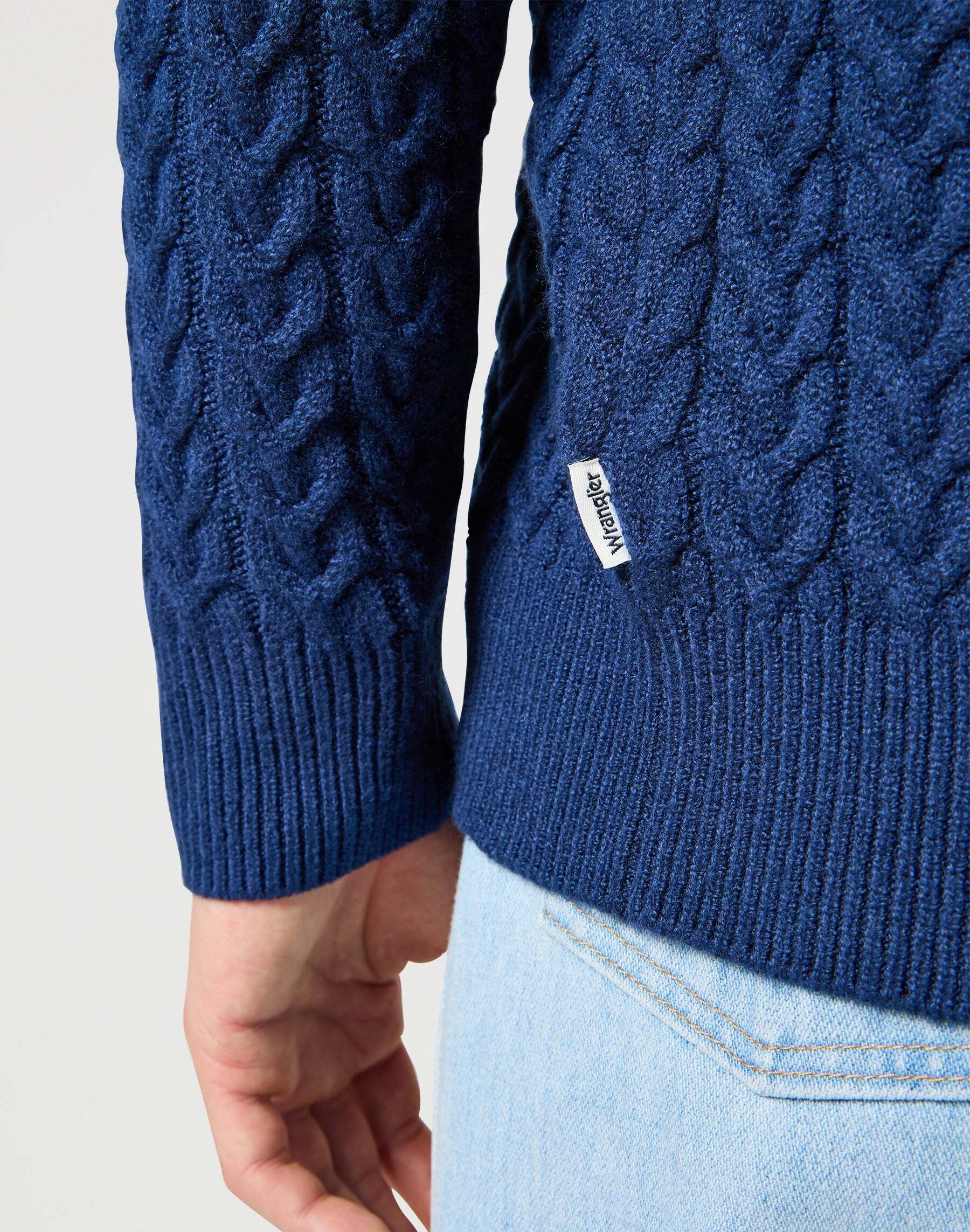 Wrangler Strickpullover »Wrangler Pullover Half Zip Knit«
