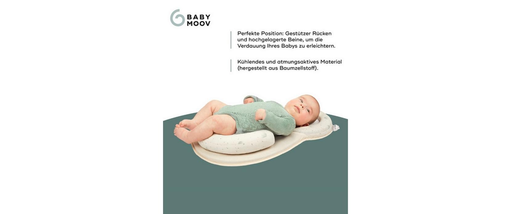 BABYMOOV Nackenkissen »Cosydream Fresh Mineral Beige«