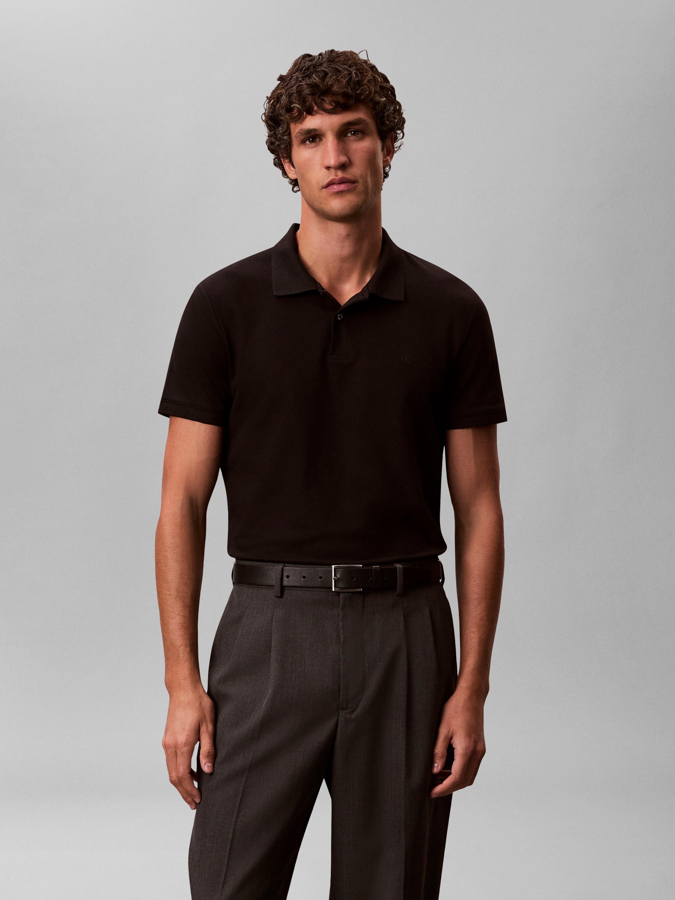 Calvin Klein Poloshirt »SS SLIM REFINED PIQUE POLO« slim fit
