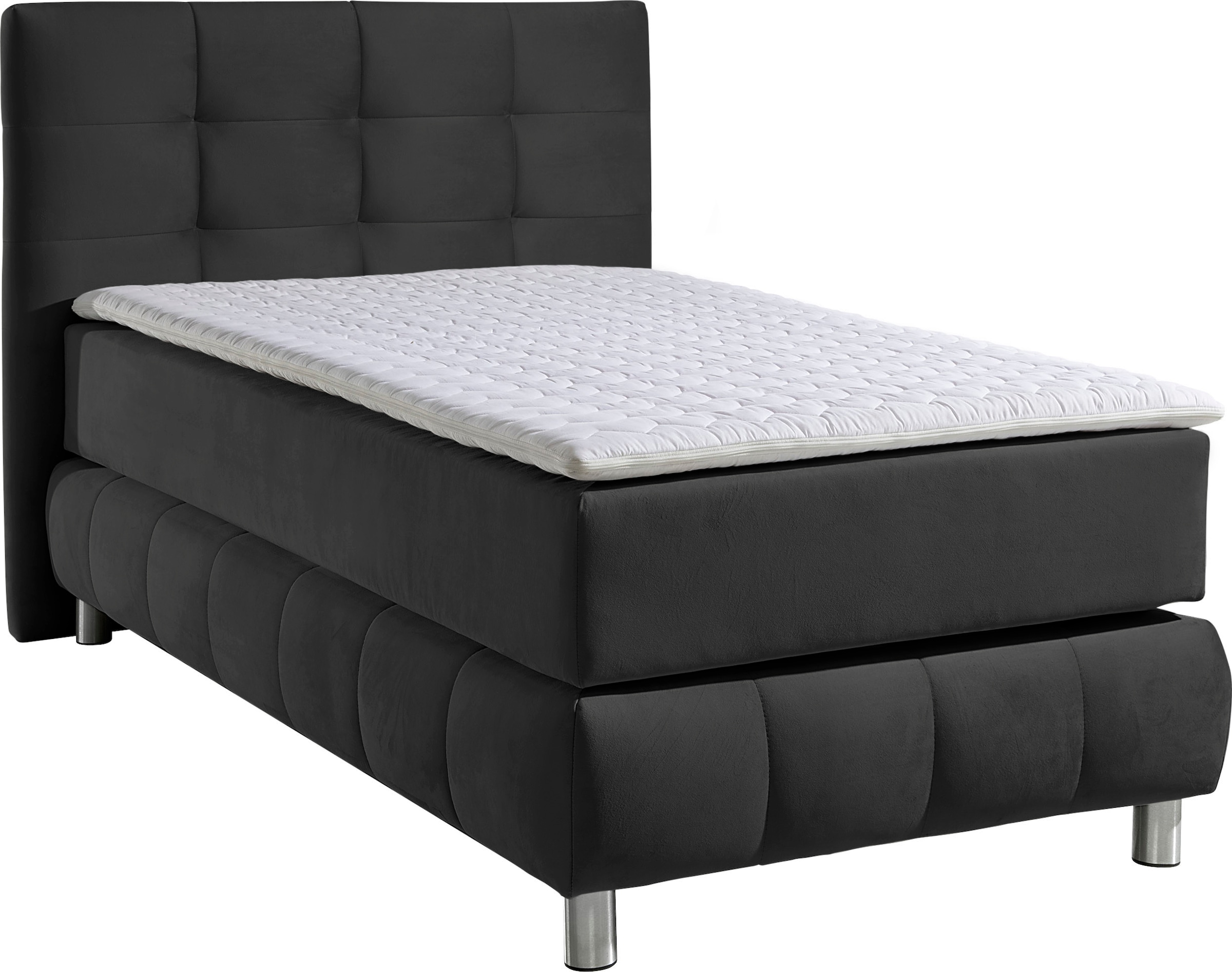 andas Boxspringbett »Salo«, incl. Topper, 6 Breiten, 2 Härtegrade, TFK auch in Härtegrad 4