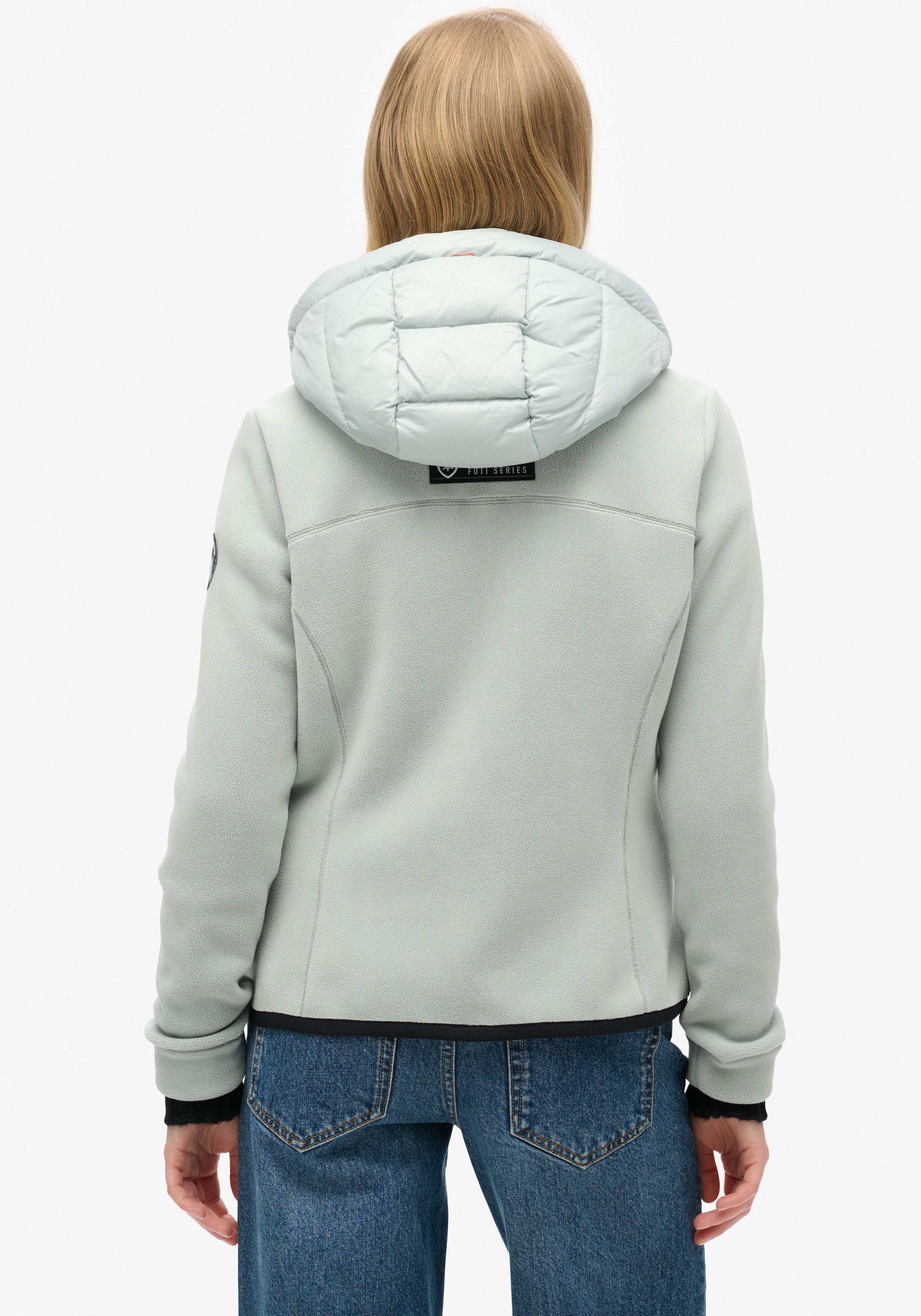 Superdry Fleecejacke »HOODED STORM FLEECE JKT«, mit Kapuze