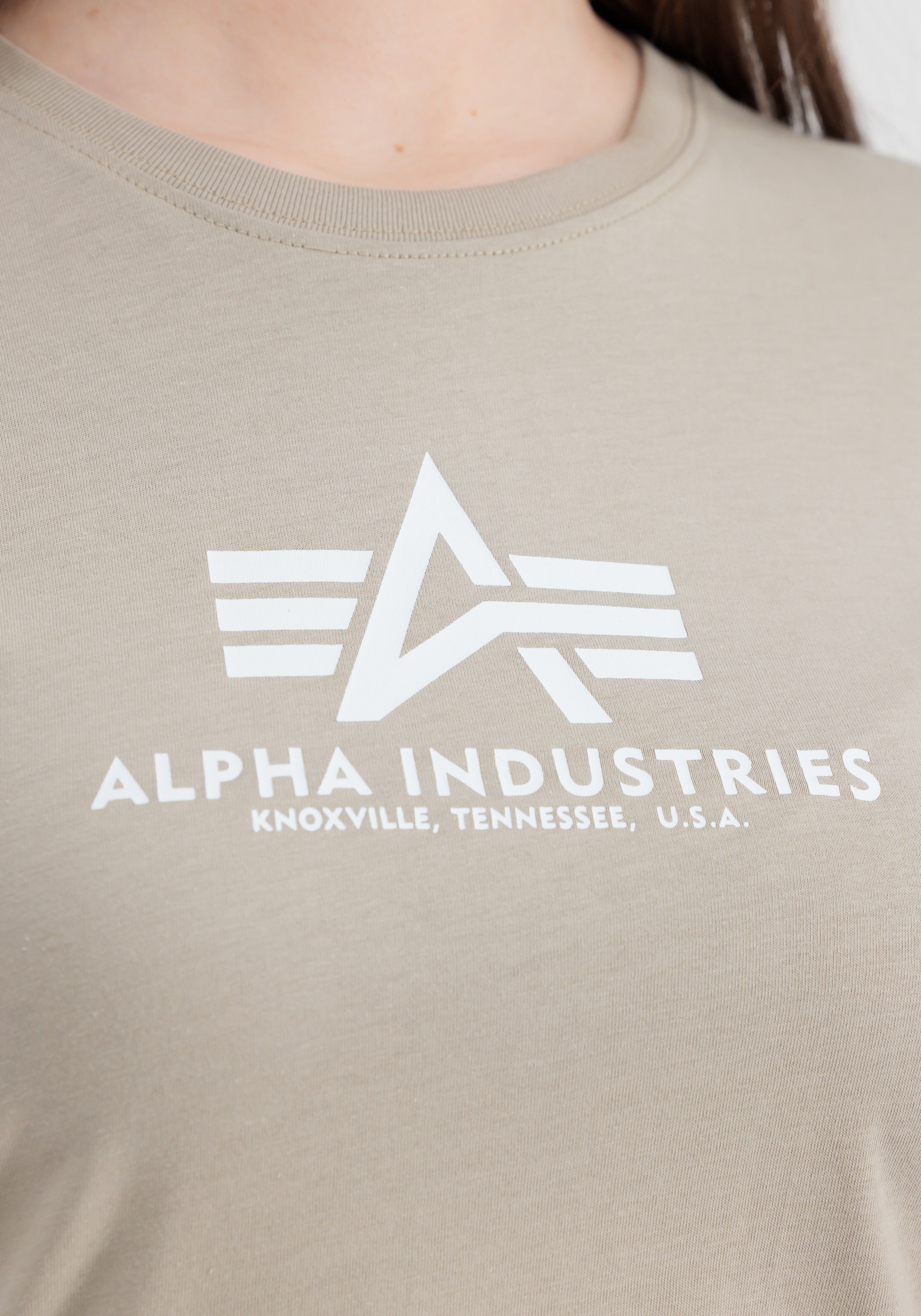 Alpha Industries T-Shirt »Alpha Industries Women - T-Shirts New Basic T Wmn«