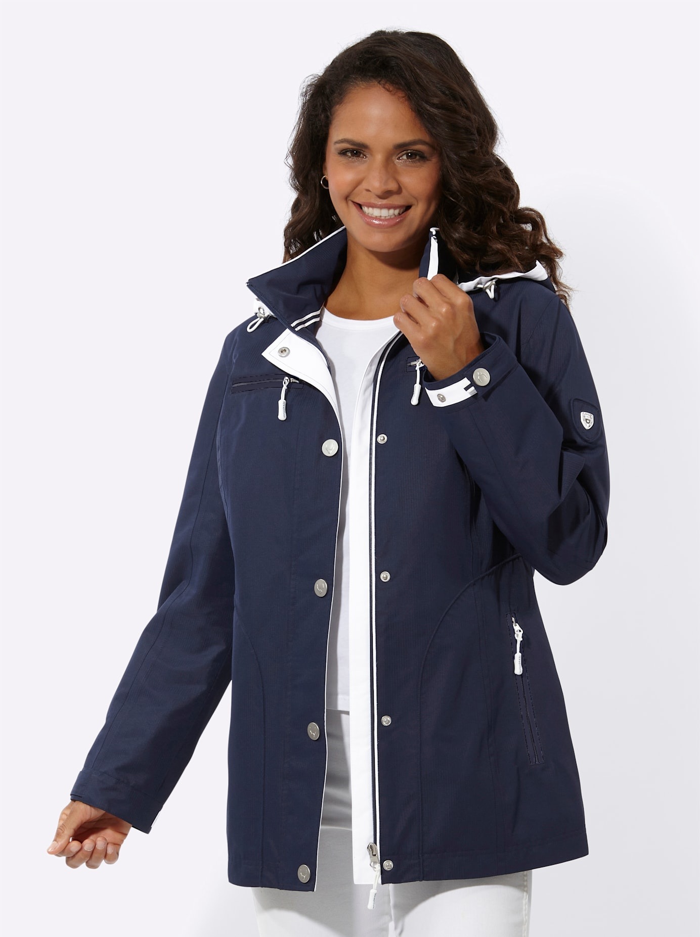 Casual Looks Anorak mit Kapuze