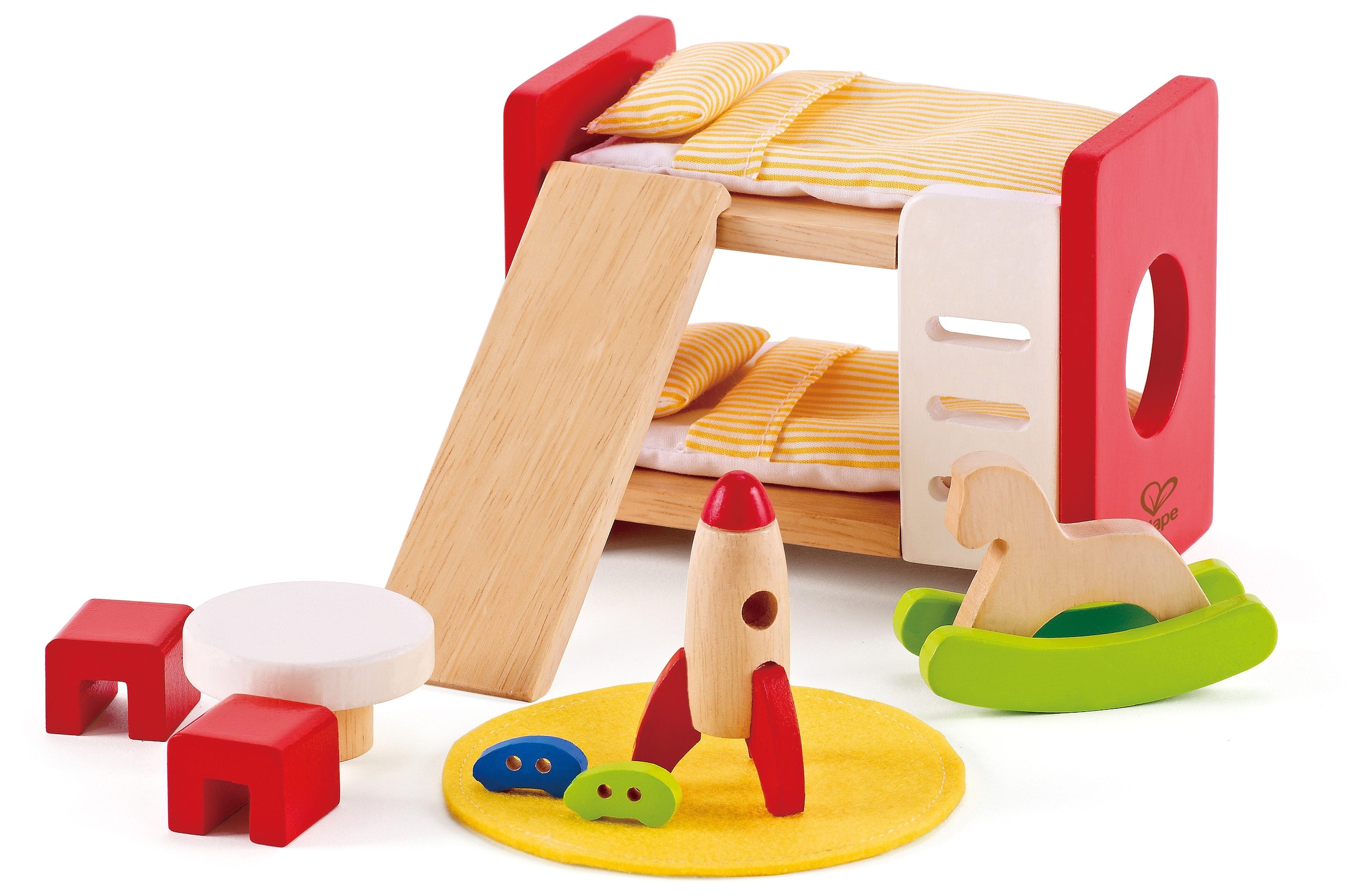 Hape Puppenhausmöbel "Kinderzimmer"