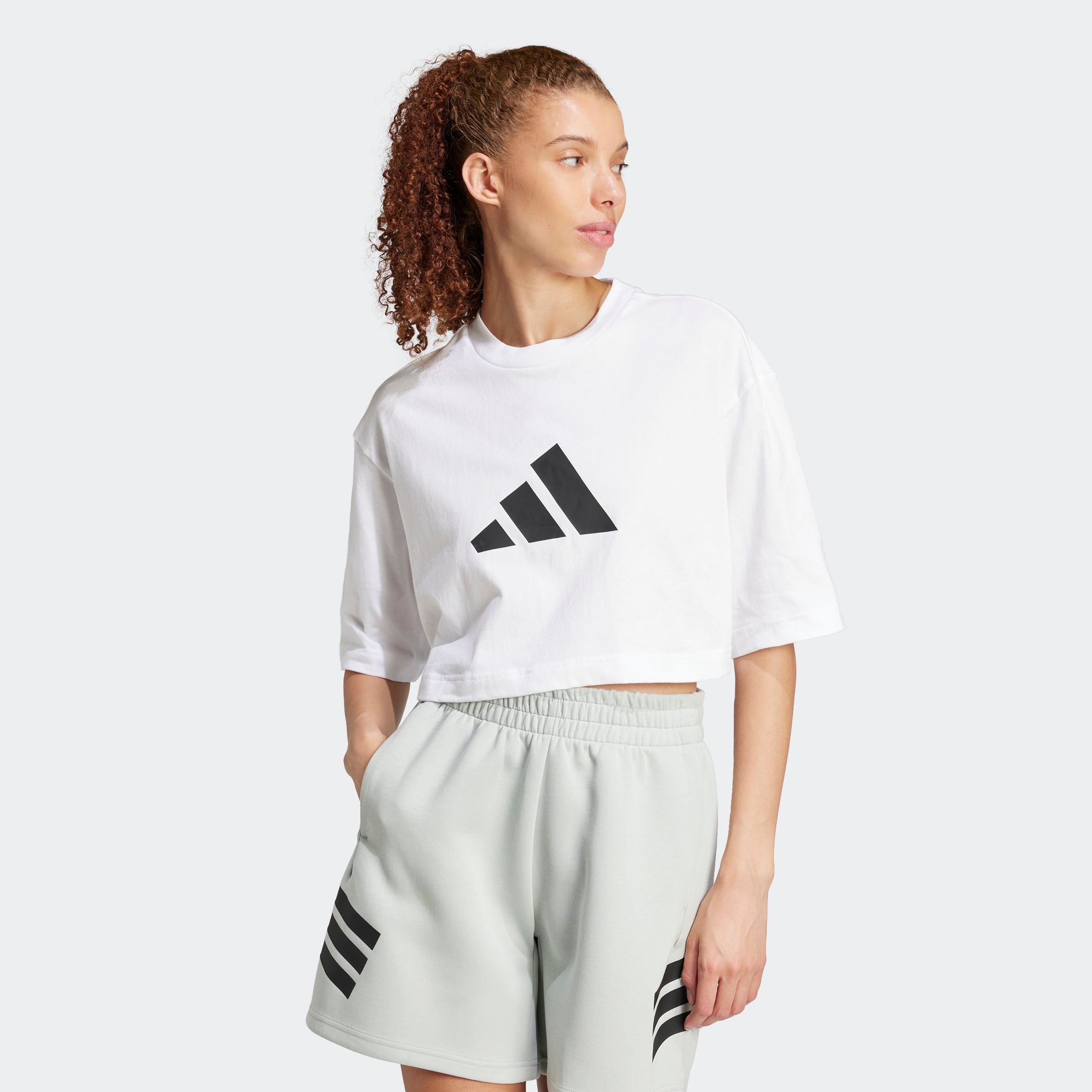 adidas Sportswear T-Shirt "FUTURE ICONS 3 BAR LOGO" klassischer Rundhalsausschnitt, sportlicher Stil, ohne Verschluss