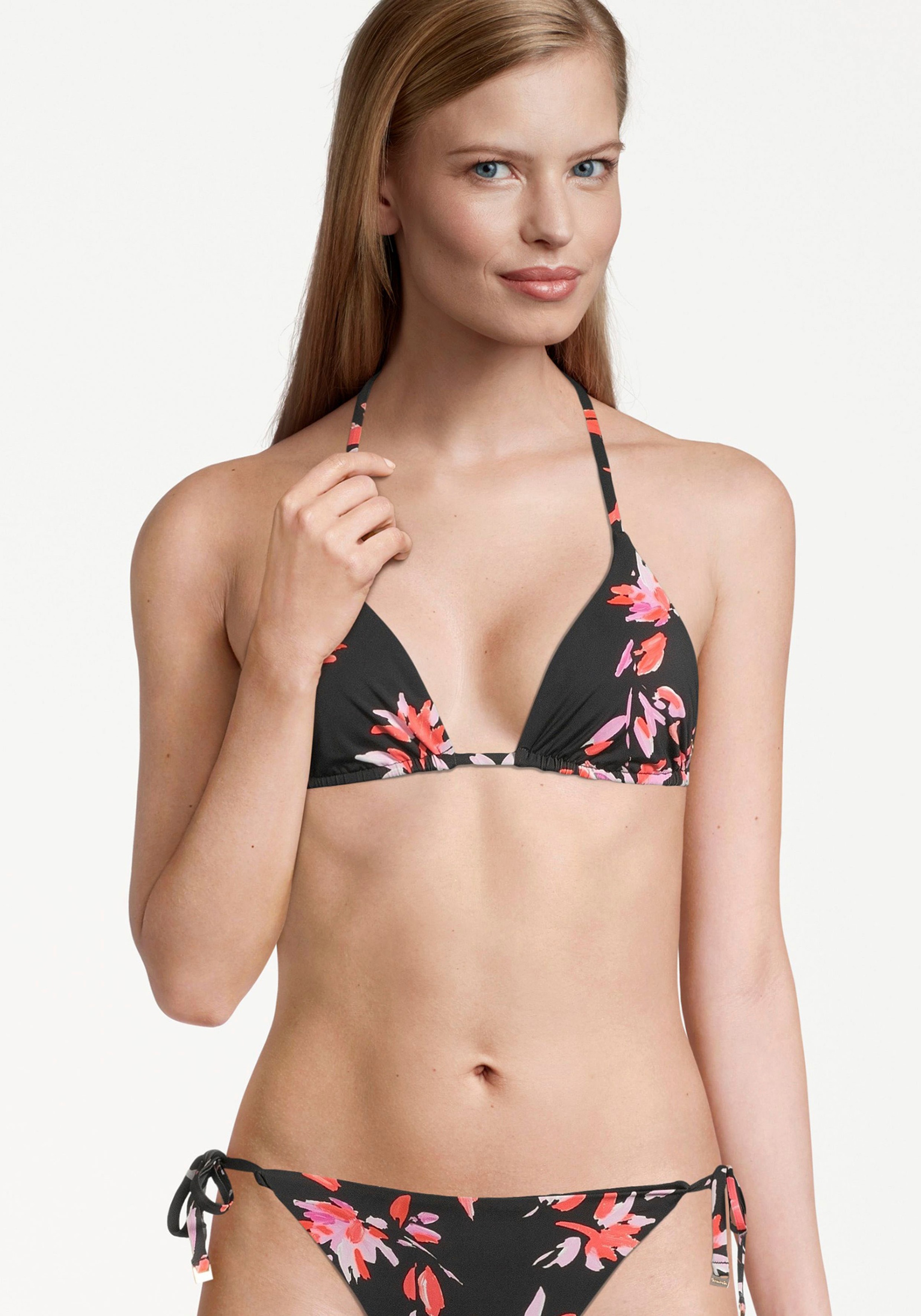 Tamaris Triangel-Bikini-Top, in geblümter Optik - NEUE KOLLEKTION kaufen