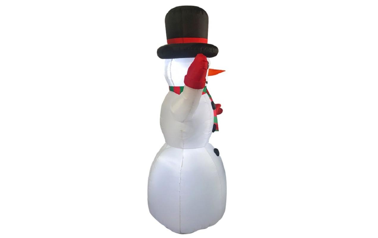 LED Dekofigur »FTM Schneemann aufblasbar«, 3 flammig