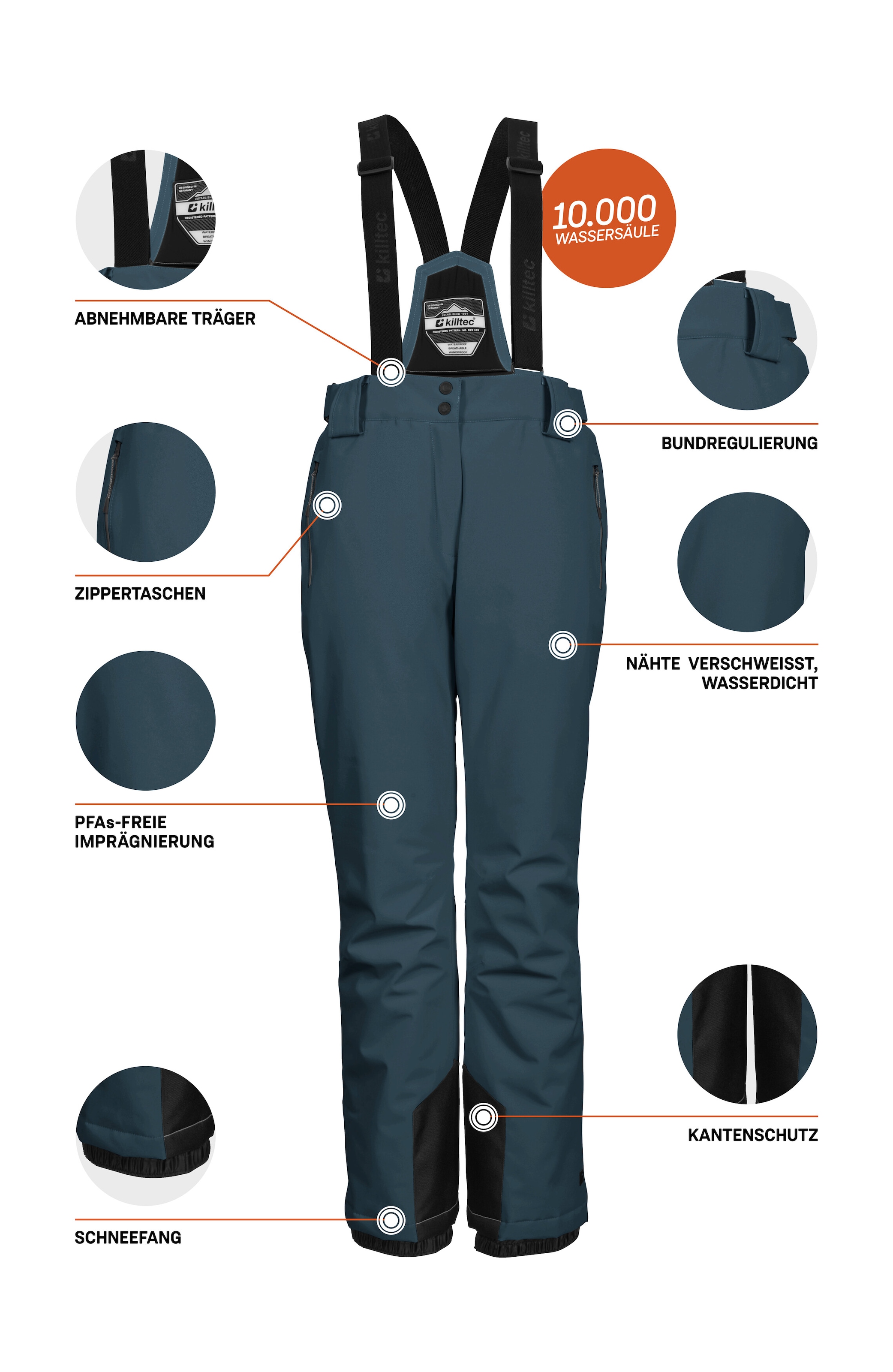 Killtec Skihose »KSW 249 WMN SKI PNTS«